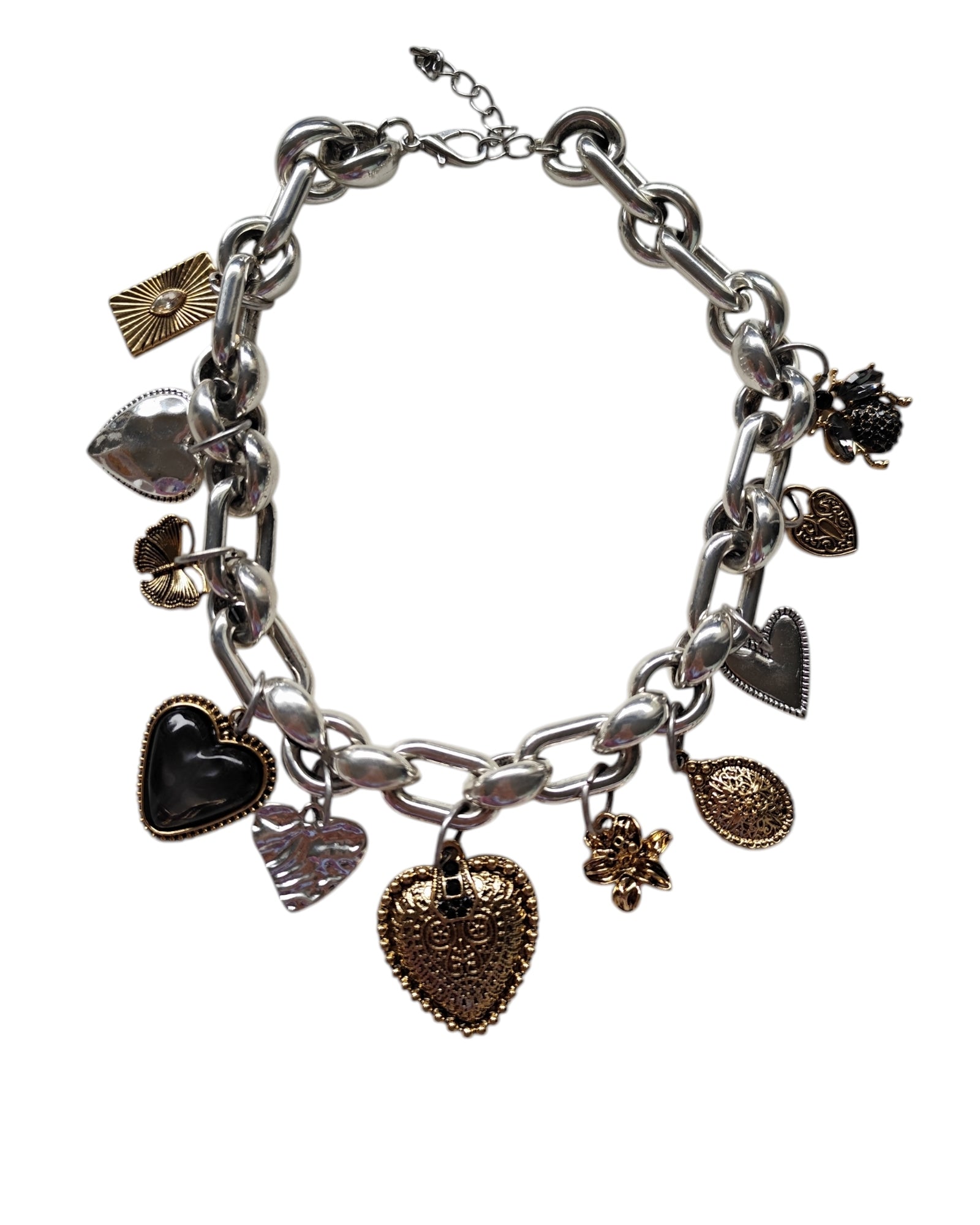 Colar Corrente Charms