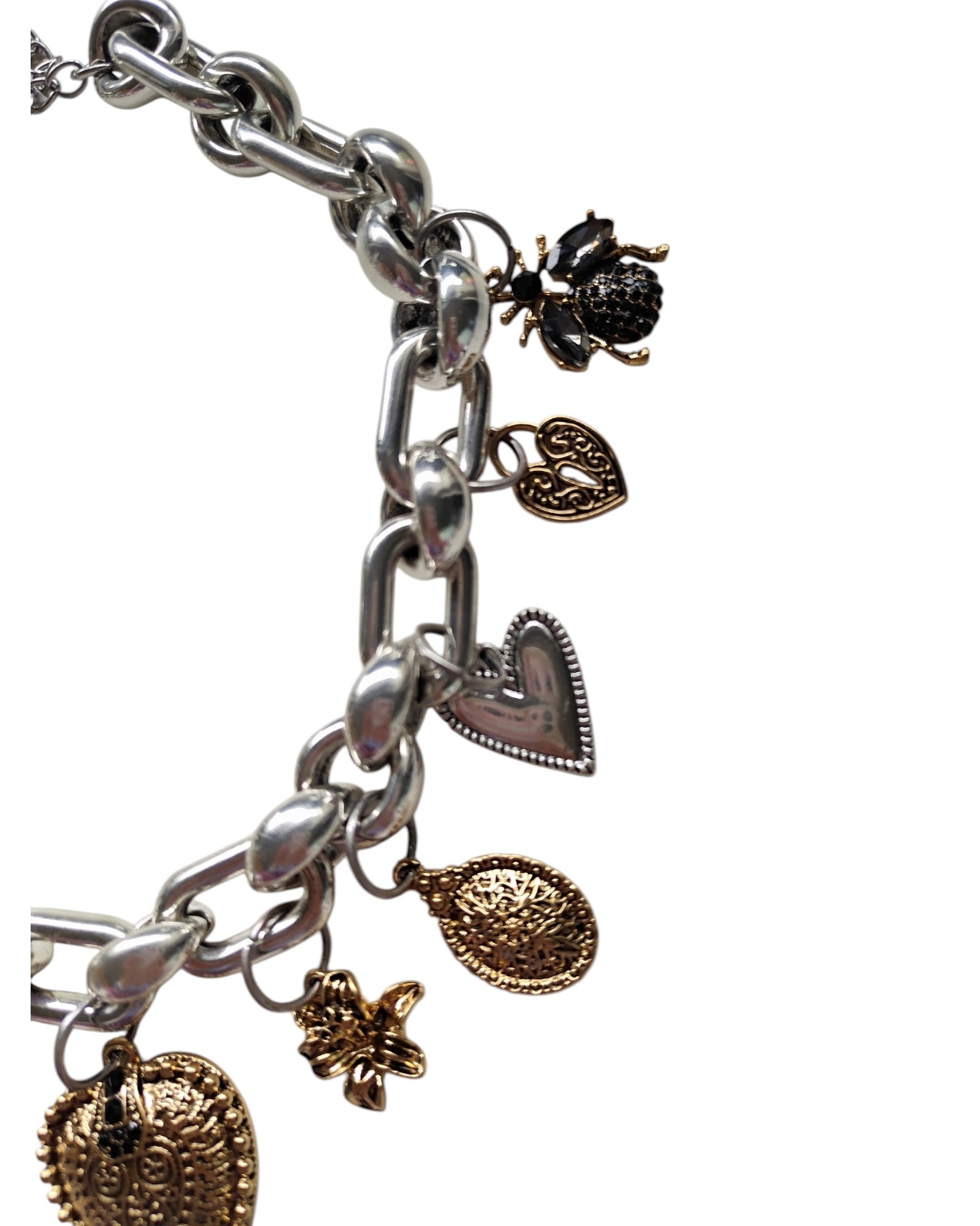 Colar Corrente Charms