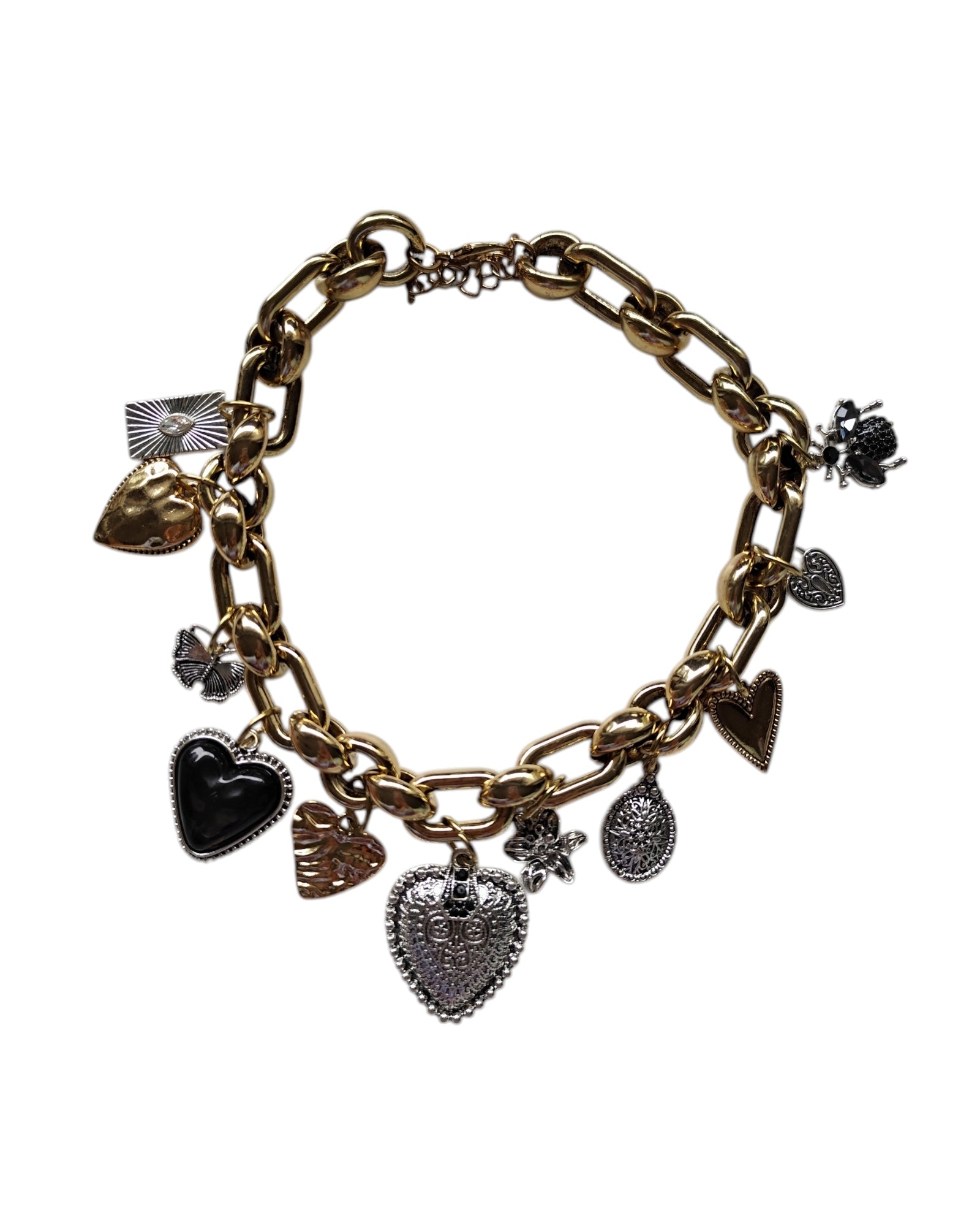 Colar Charms Dourado