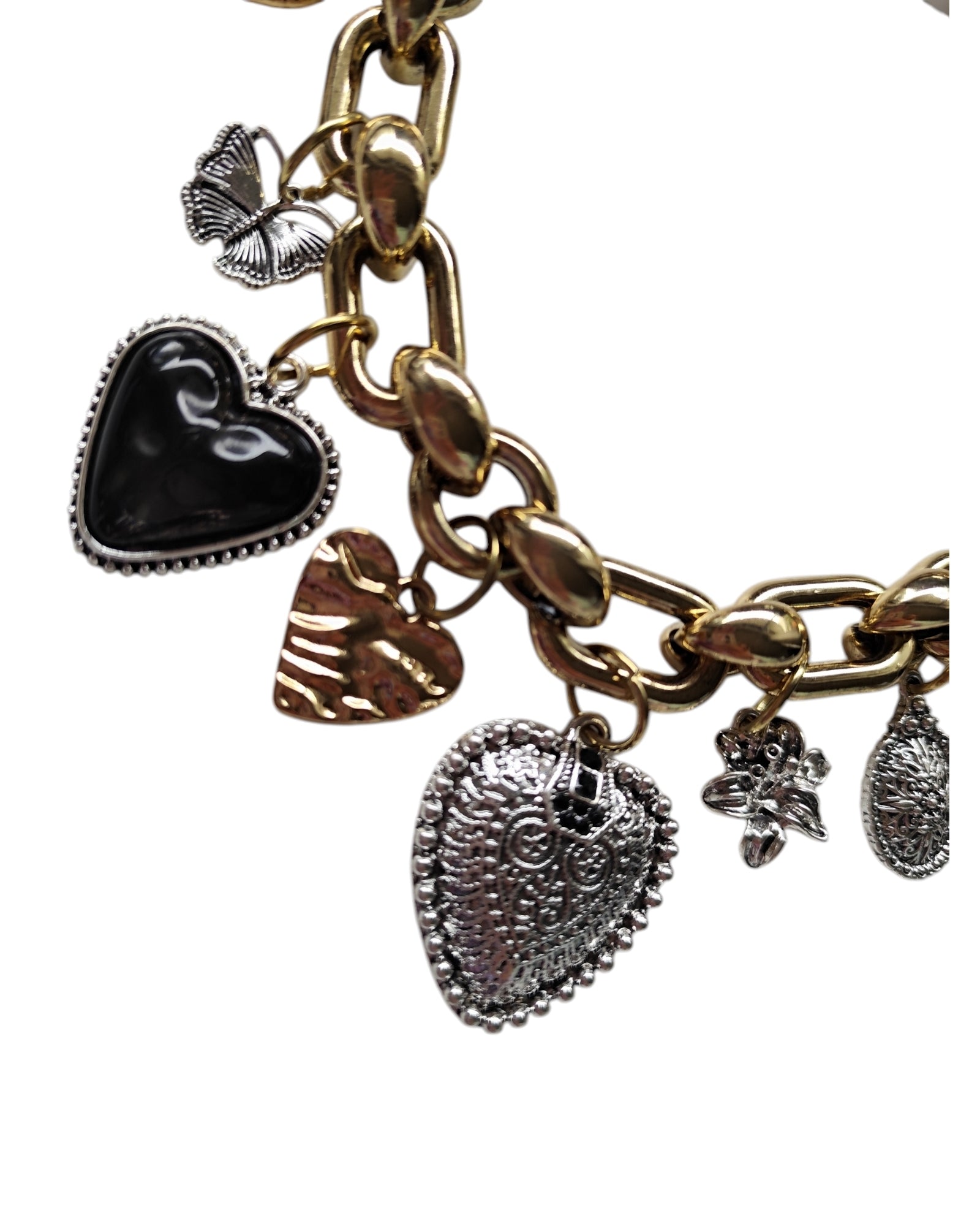 Colar Charms Dourado