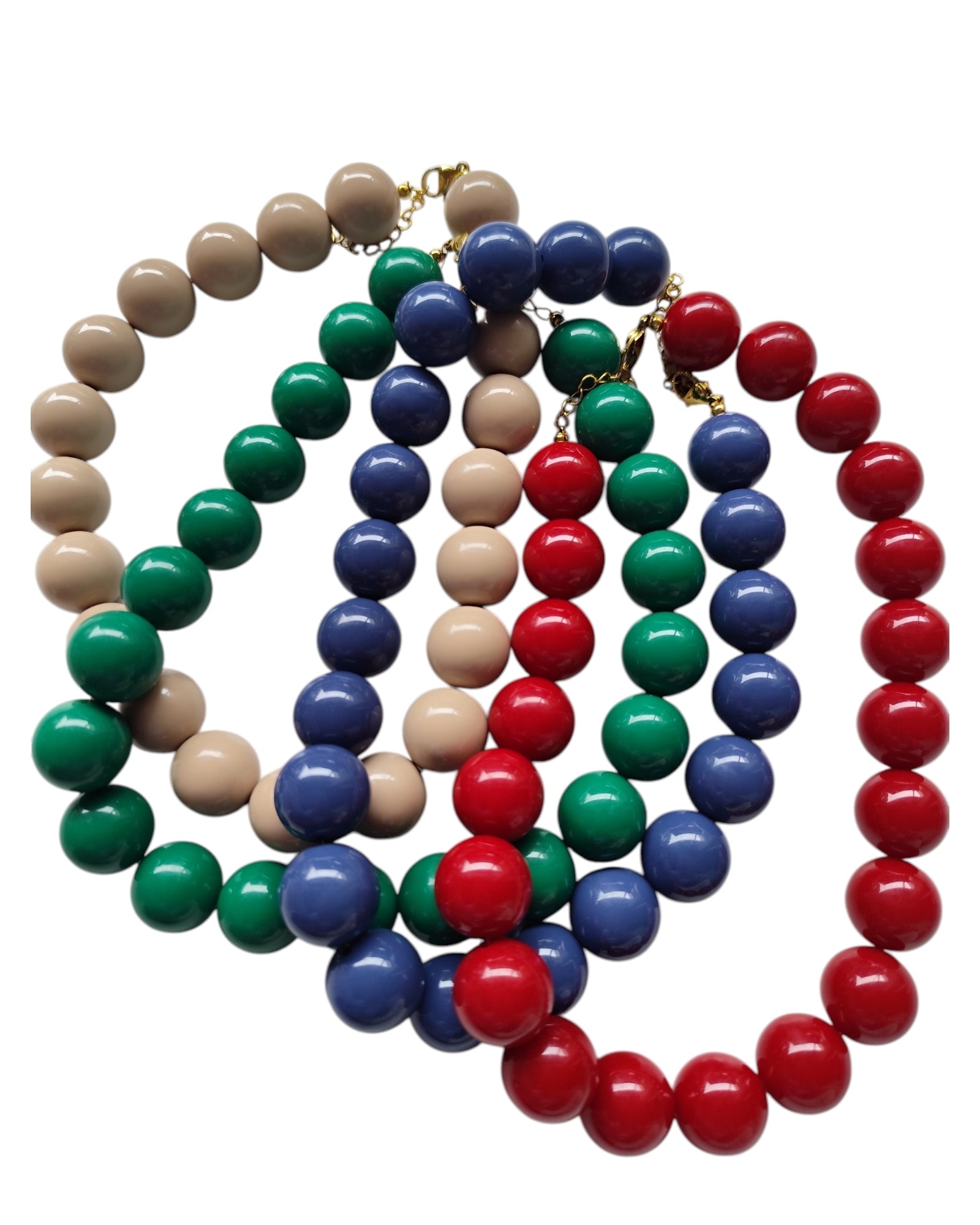 Colar Bordeaux Minimal