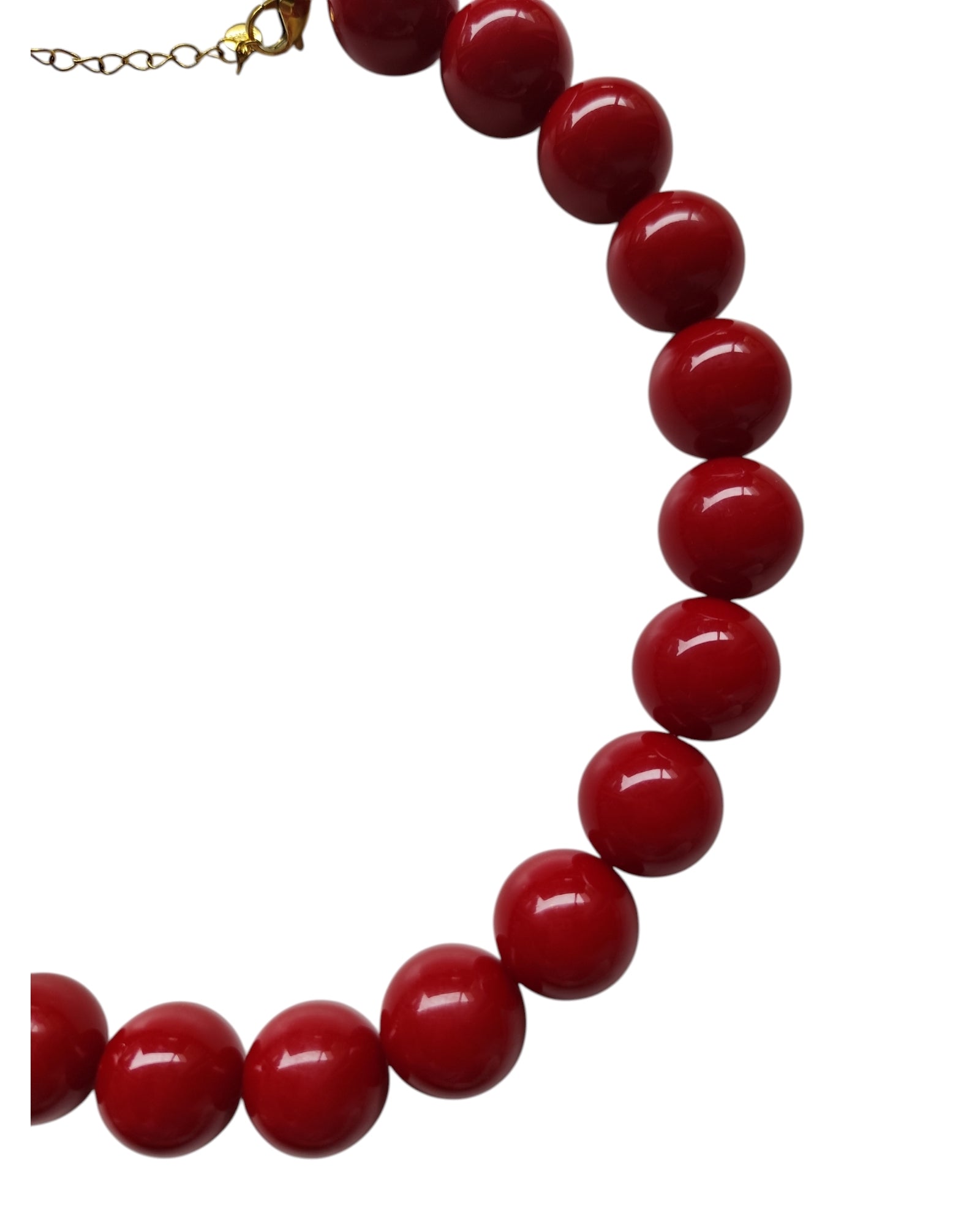 Colar Bordeaux Minimal