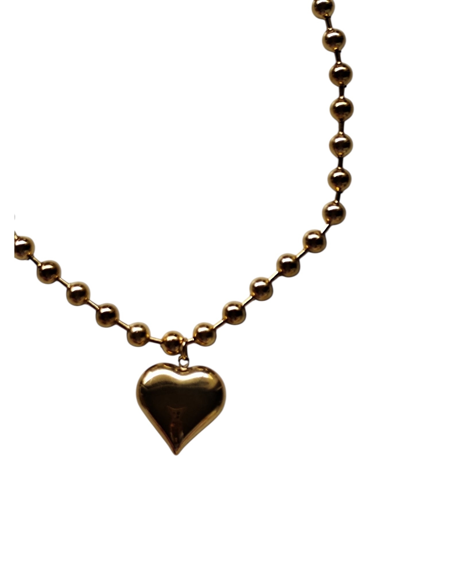 Colar Gold Heart
