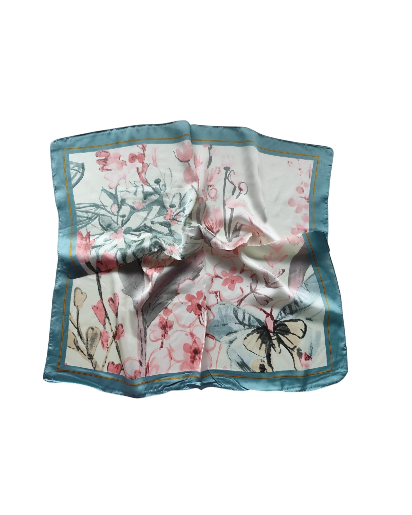 Lenço Floral Borboleta