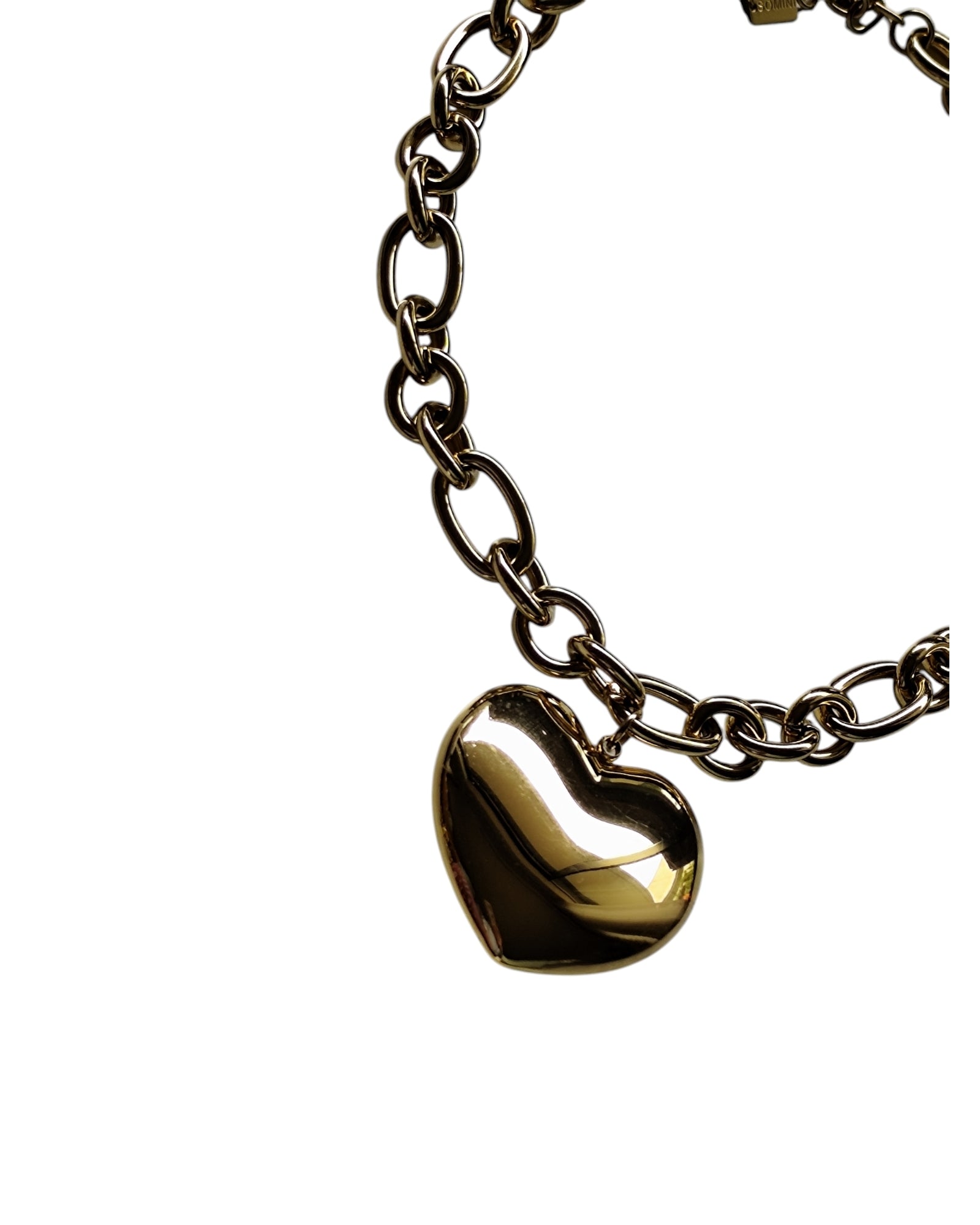 Colar Corrente Dourada Coração