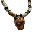Colar Leopardo Chic