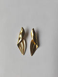 Brincos Folha Dourada
