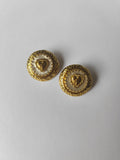 Brincos Milagrito Dourado – Pérola