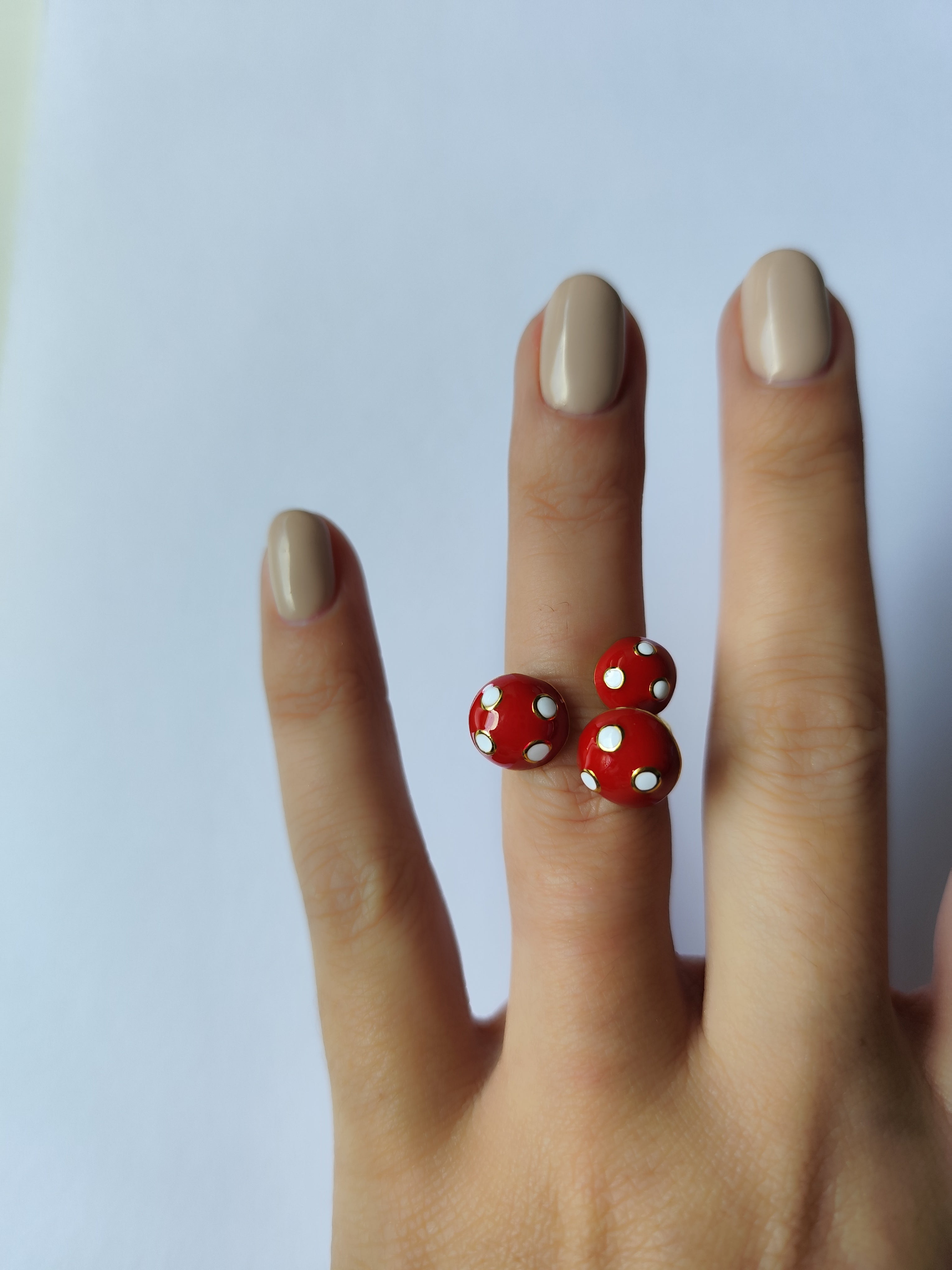 Anel Cogumelos Encantados