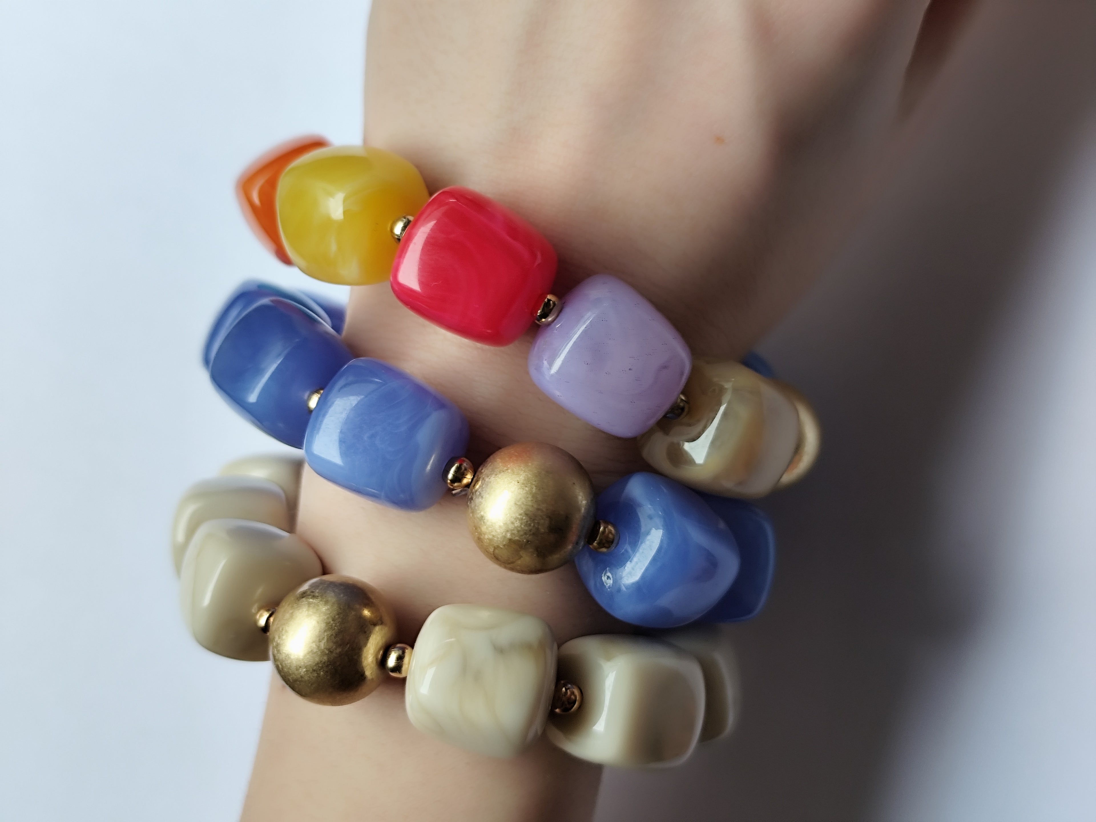 Pulseira Aurora Bege