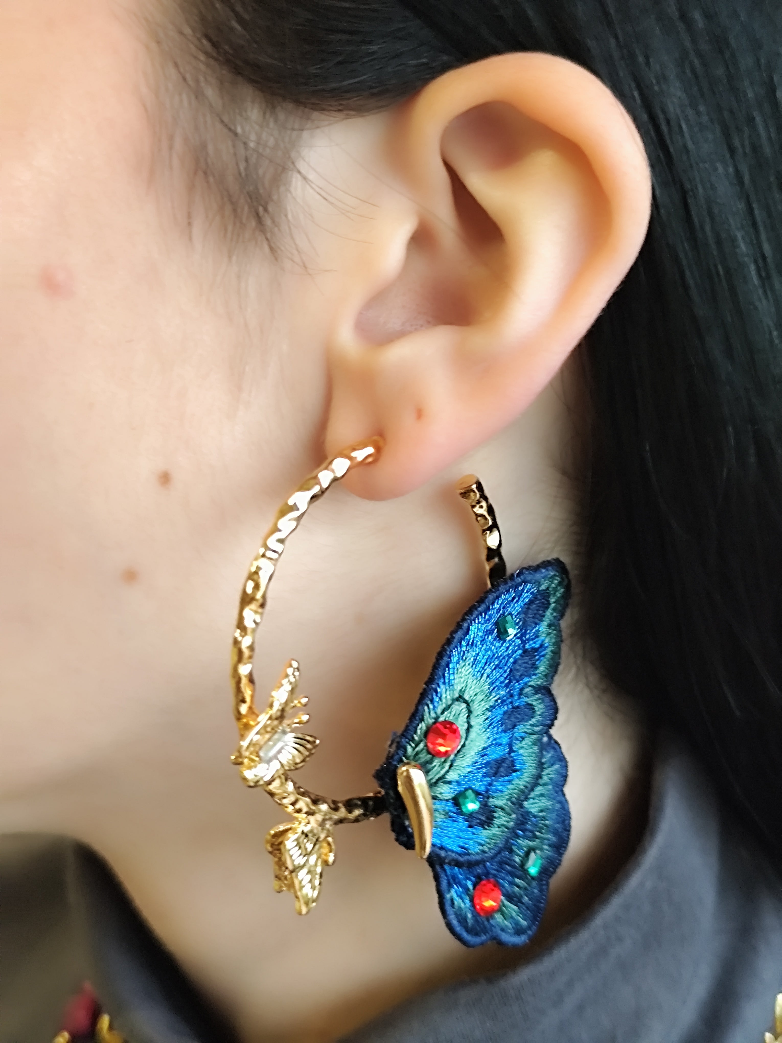 Brincos Borboleta Encantada