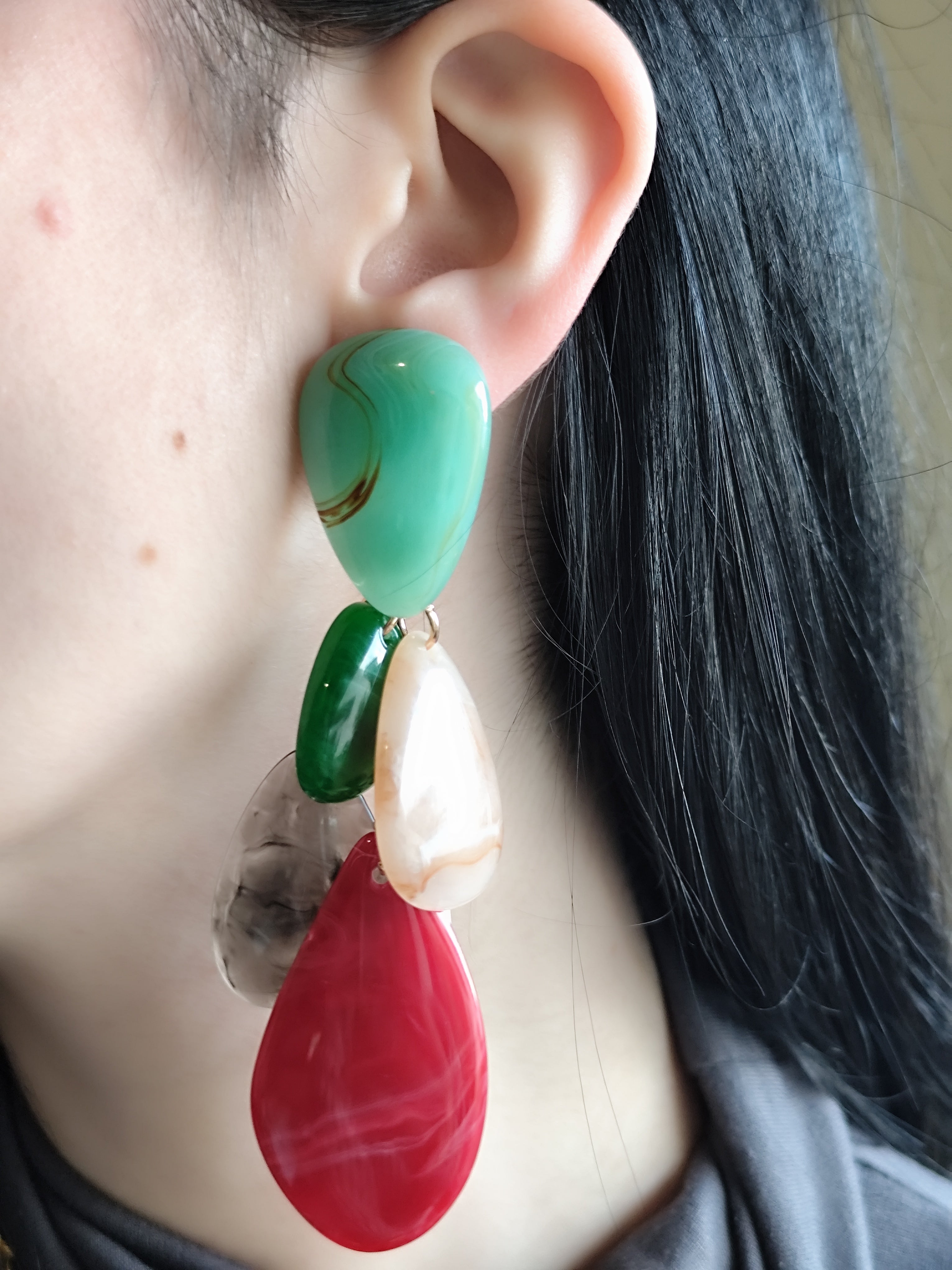 Brincos Cascata Harmonia