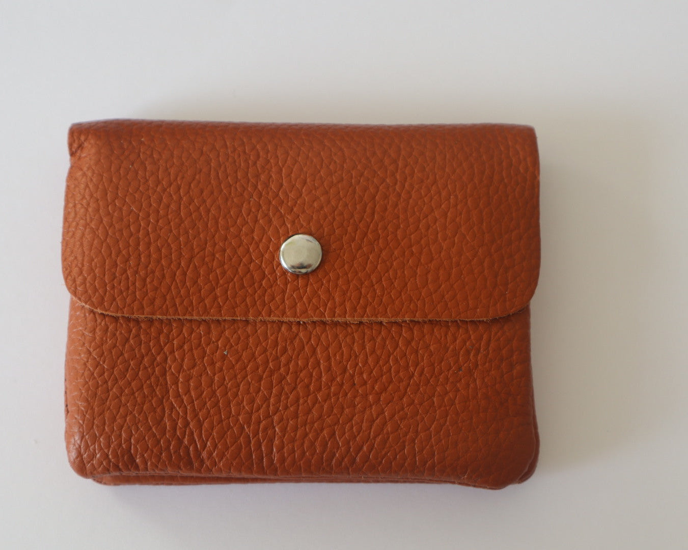 Porta-Moedas Ecopele Caramelo