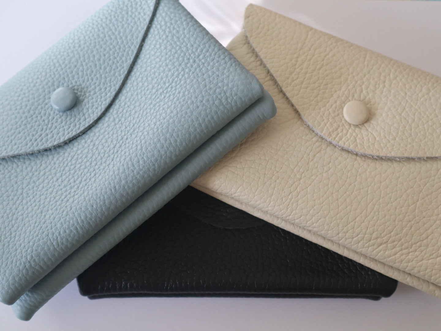 Porta-moedas Médio em Ecopele Bege