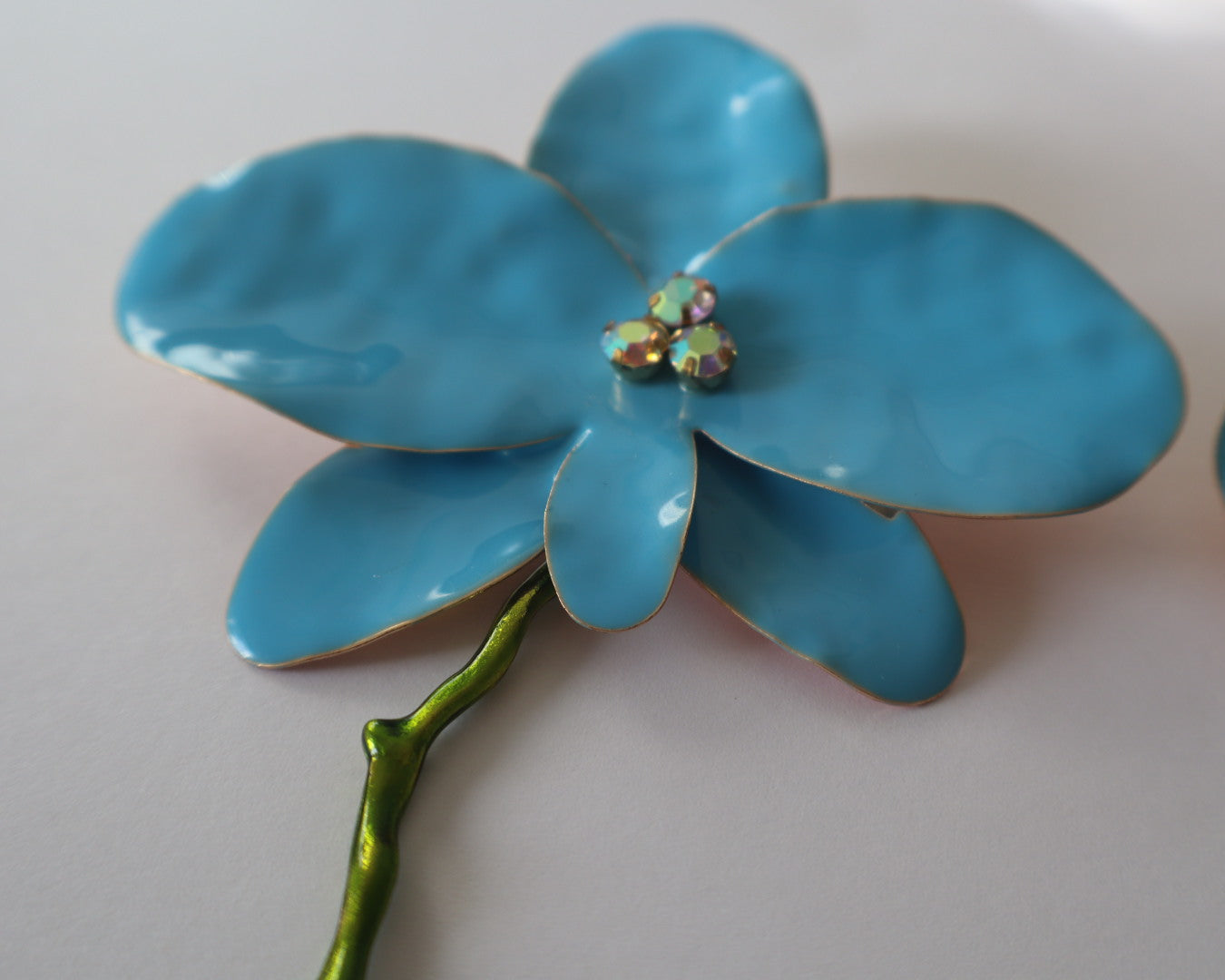 Brincos Flor Celeste