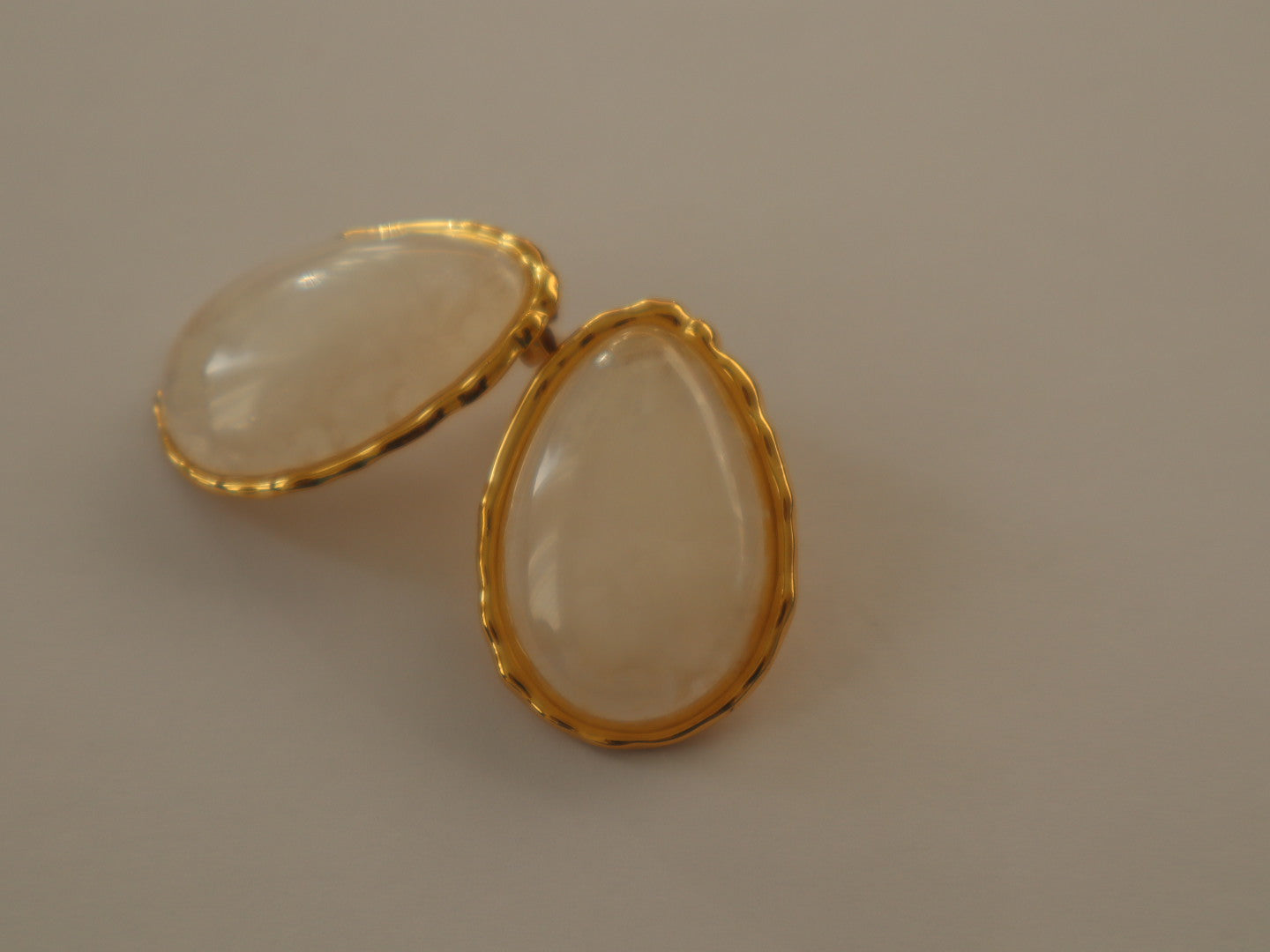 Brincos Pérola Vintage Dourado