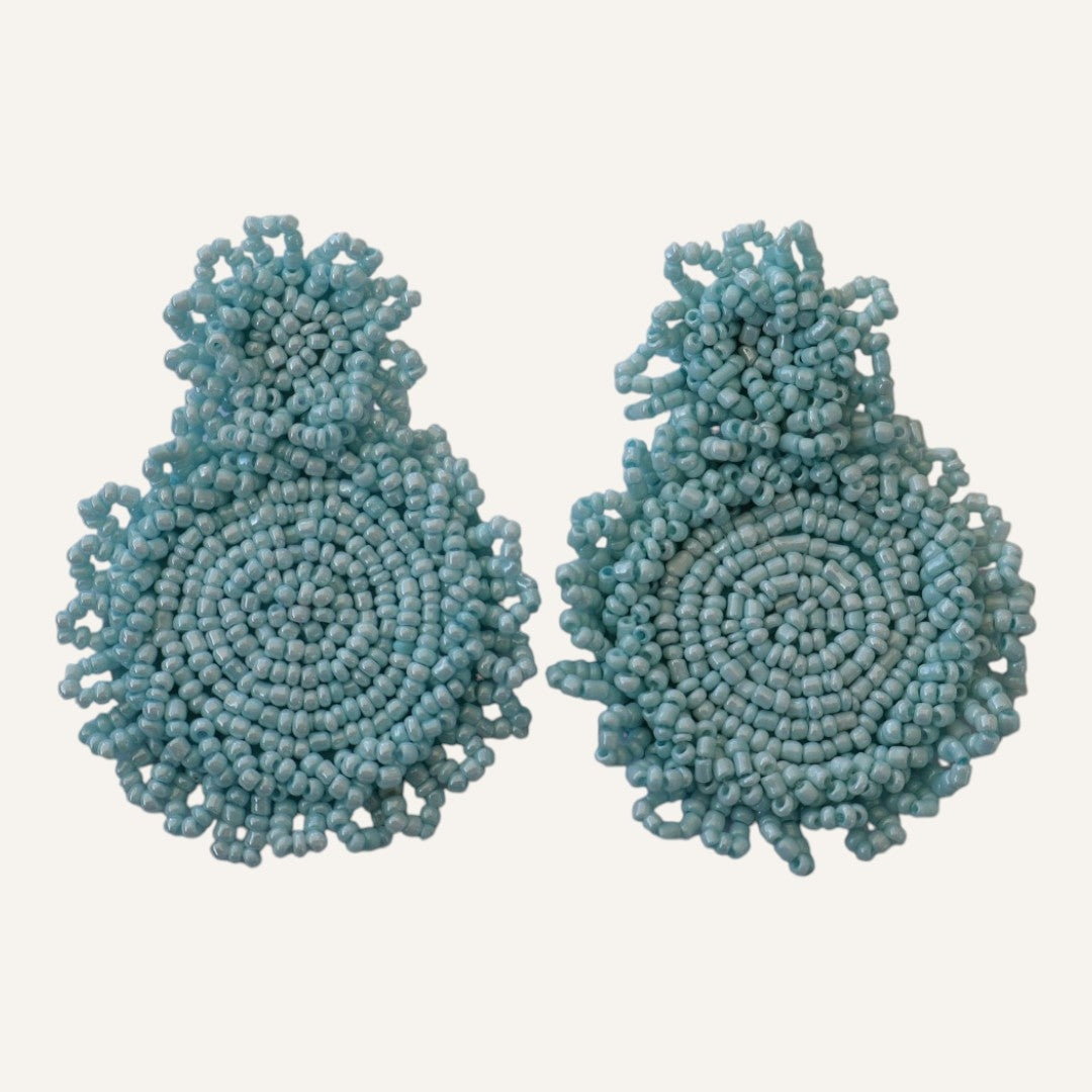 Brincos Oceano Turquesa