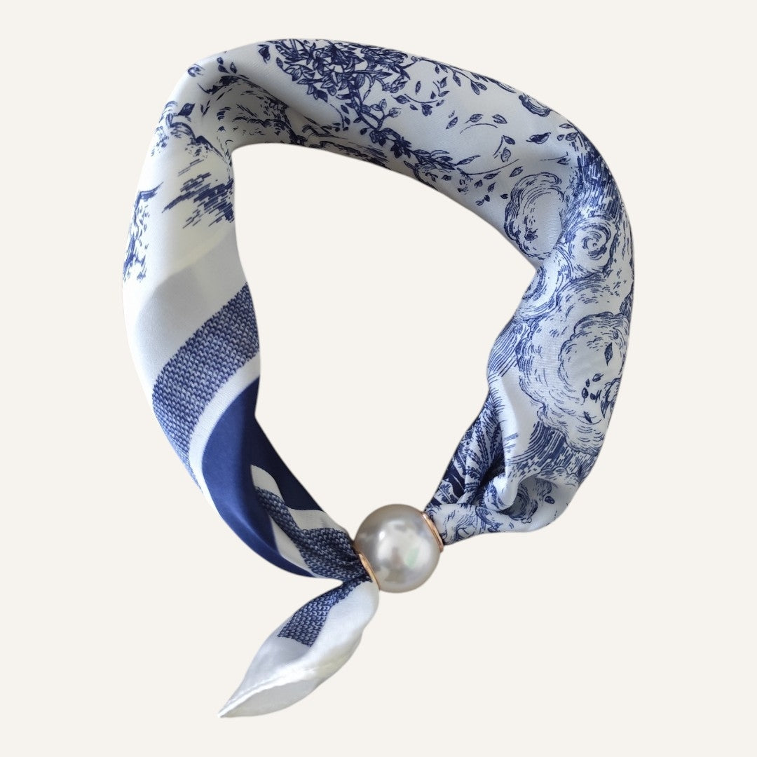 Lenço Blue Elegance