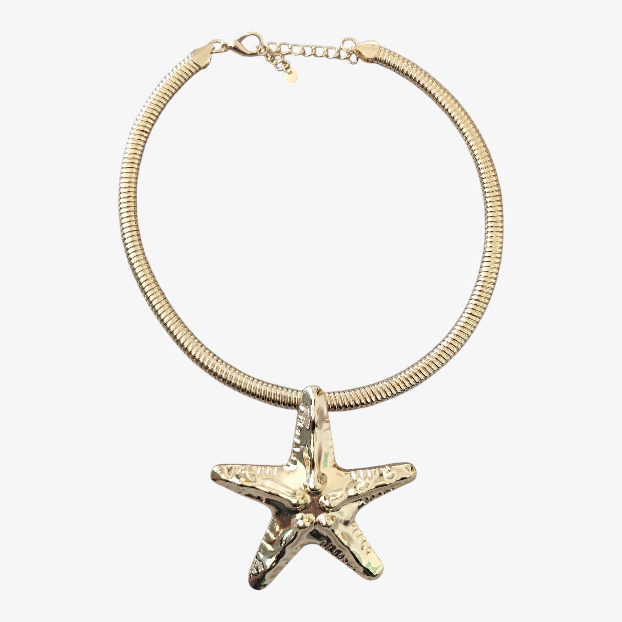 Colar Estrela do Mar Dourada