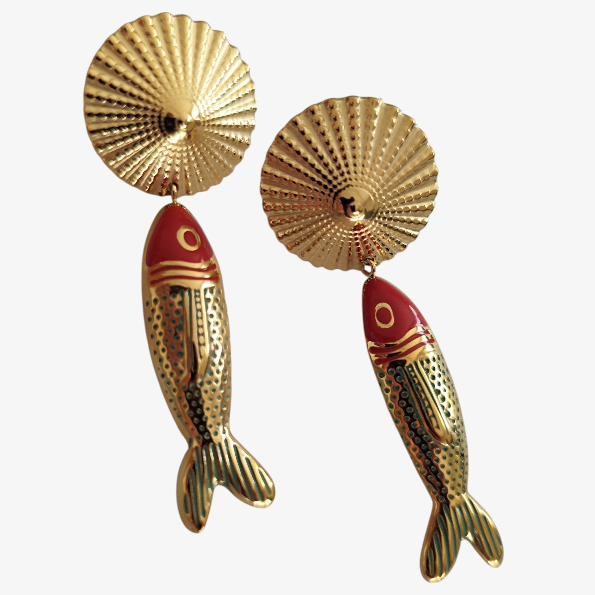 Brincos Peixinhos Dourados