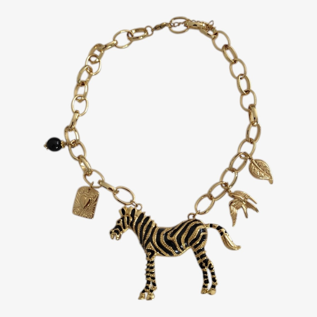 Colar Zebra Sauvage