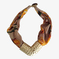 Colar Dourado Floral