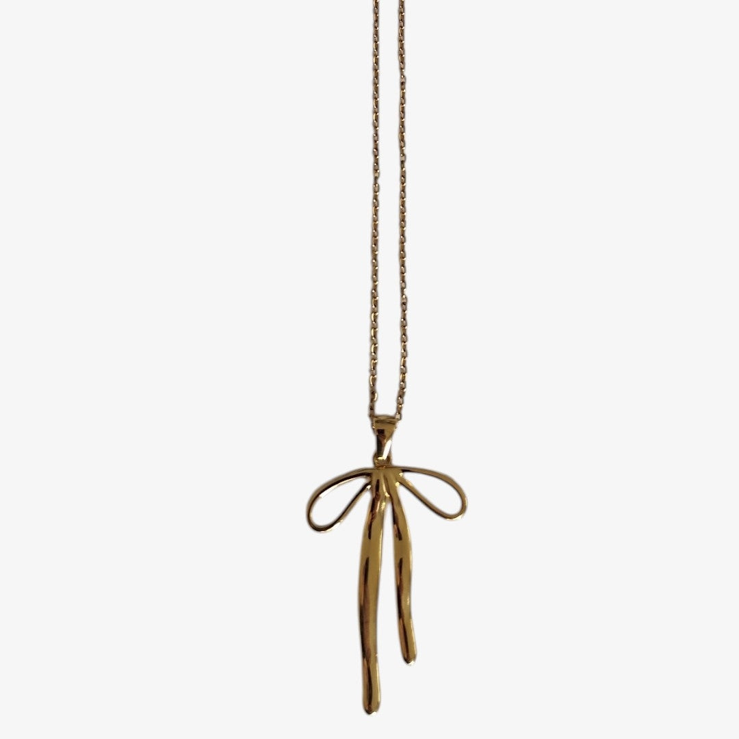 Colar Laço Dourado