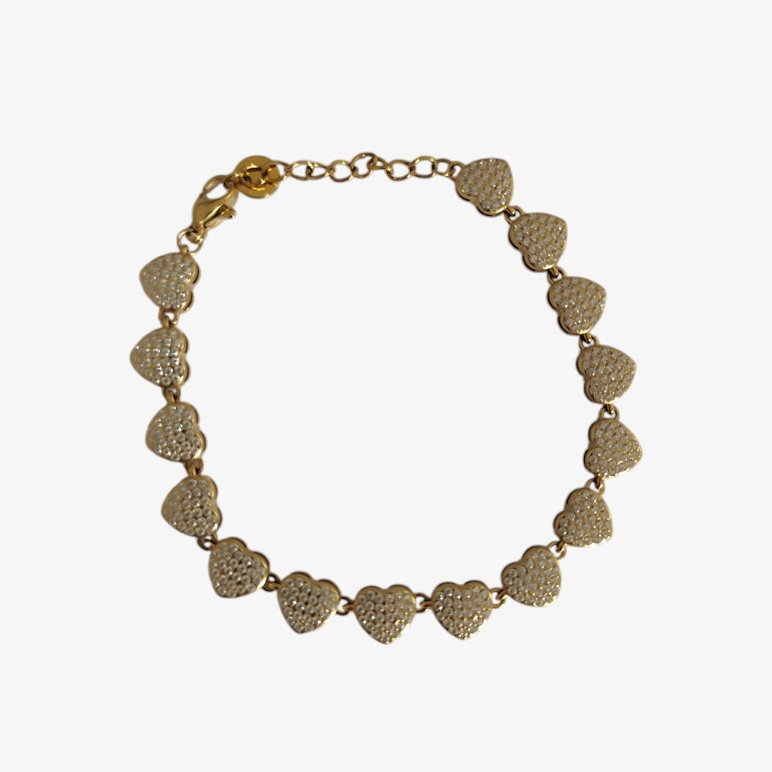Pulseira Corações de Luz