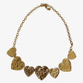 Colar Golden Hearts
