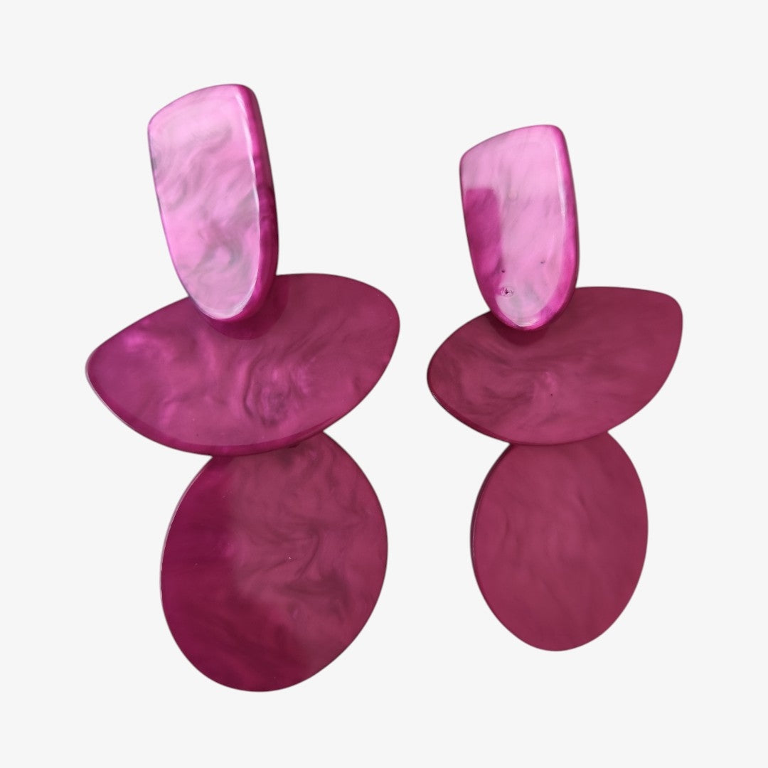 Brincos Ísis Magenta