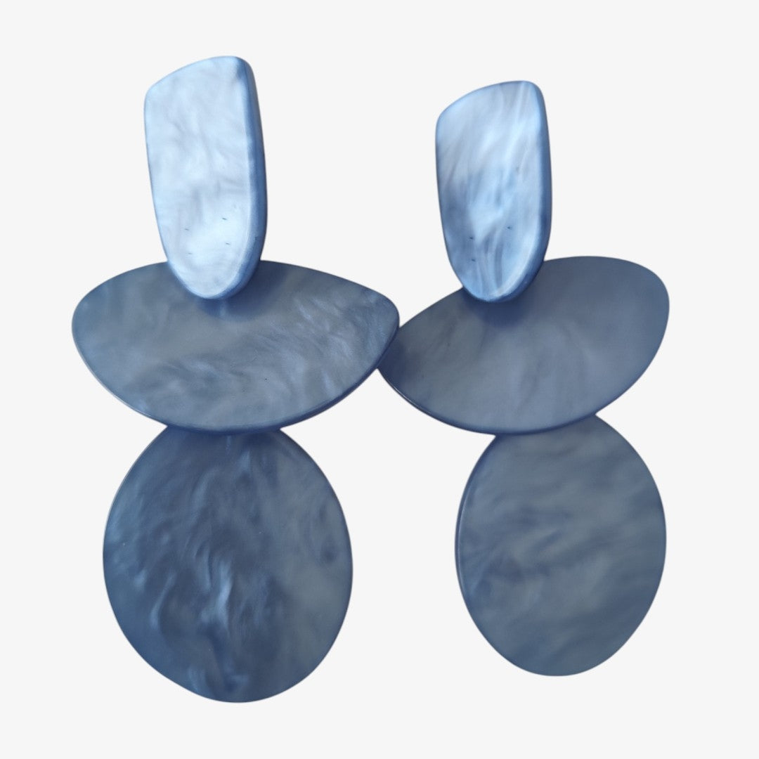 Brincos Ísis Azul Céu