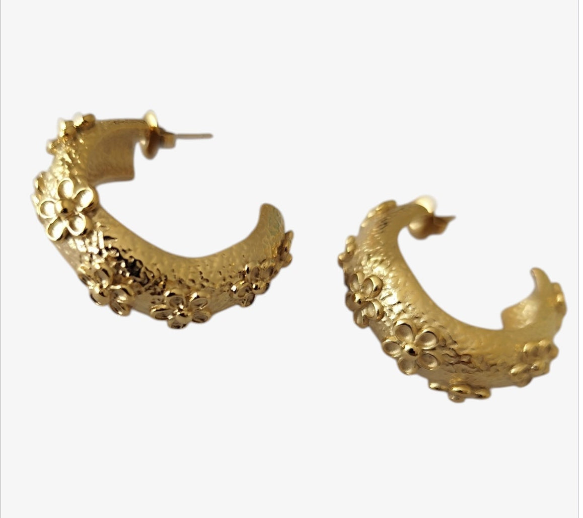 Brincos Jardim Dourado