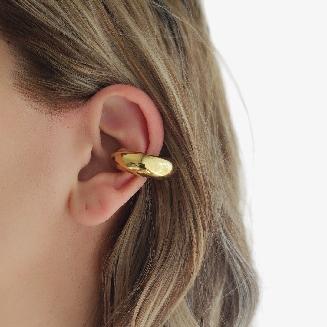Ear Cuff Aura Dourada