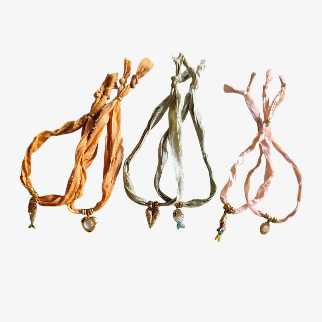 Coleção Pulseiras Sonhos de Seda