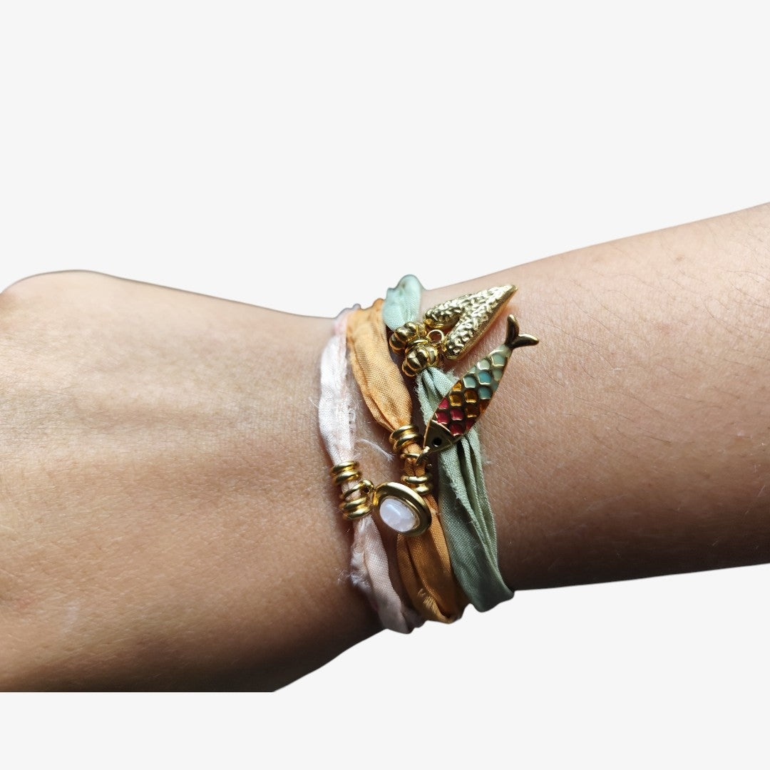 Coleção Pulseiras Sonhos de Seda