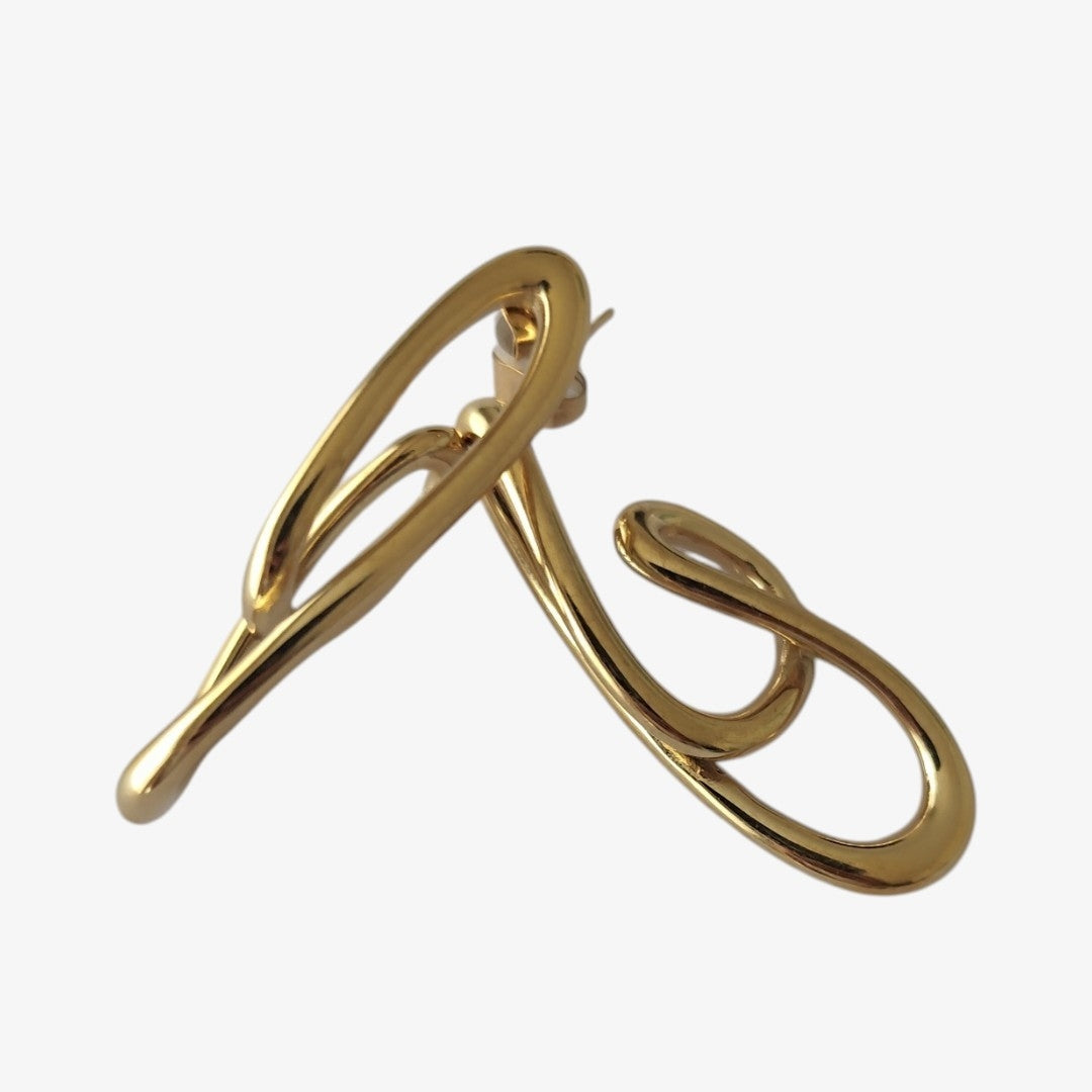 Brincos Infinito Dourado