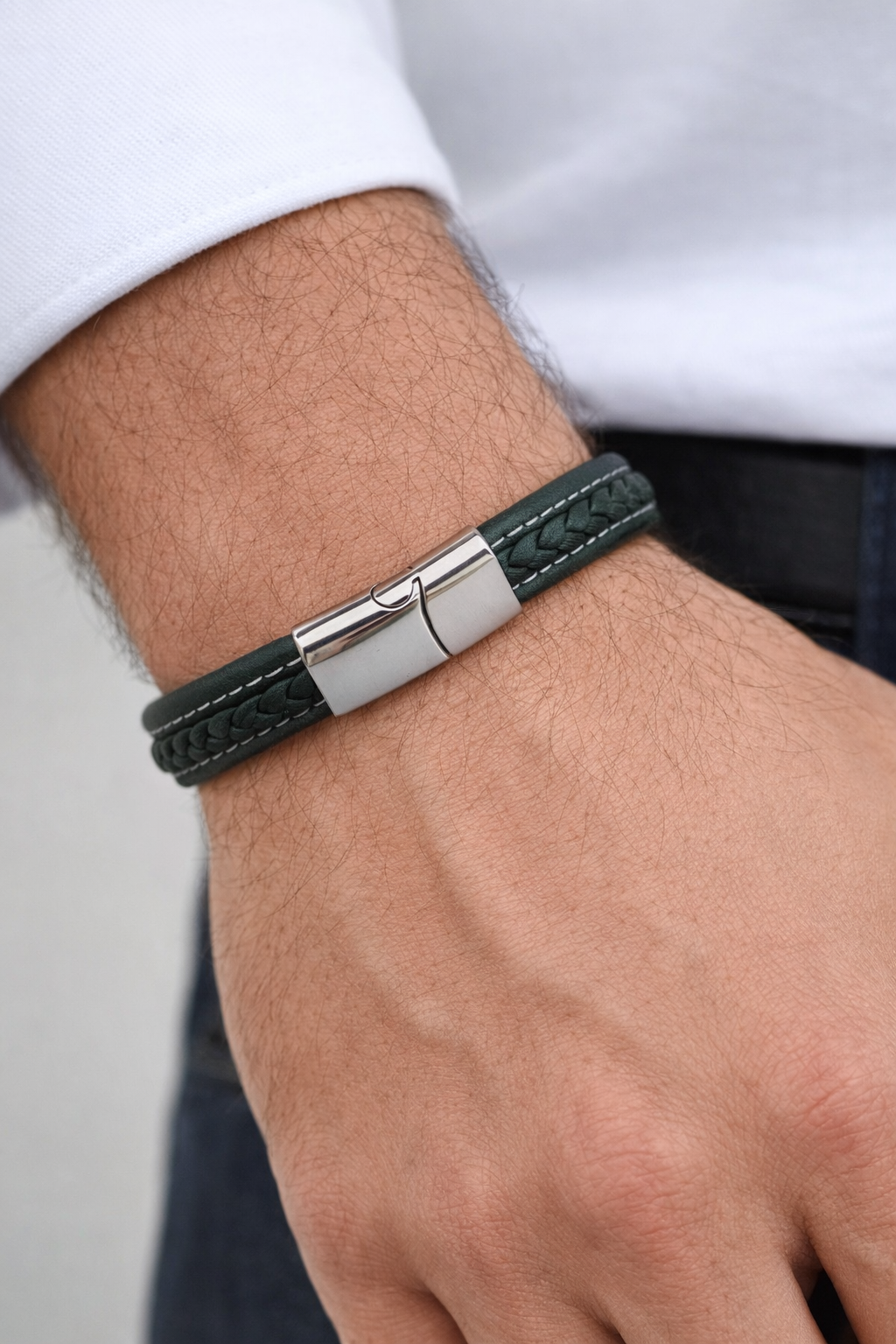 Pulseira Verde Masculina