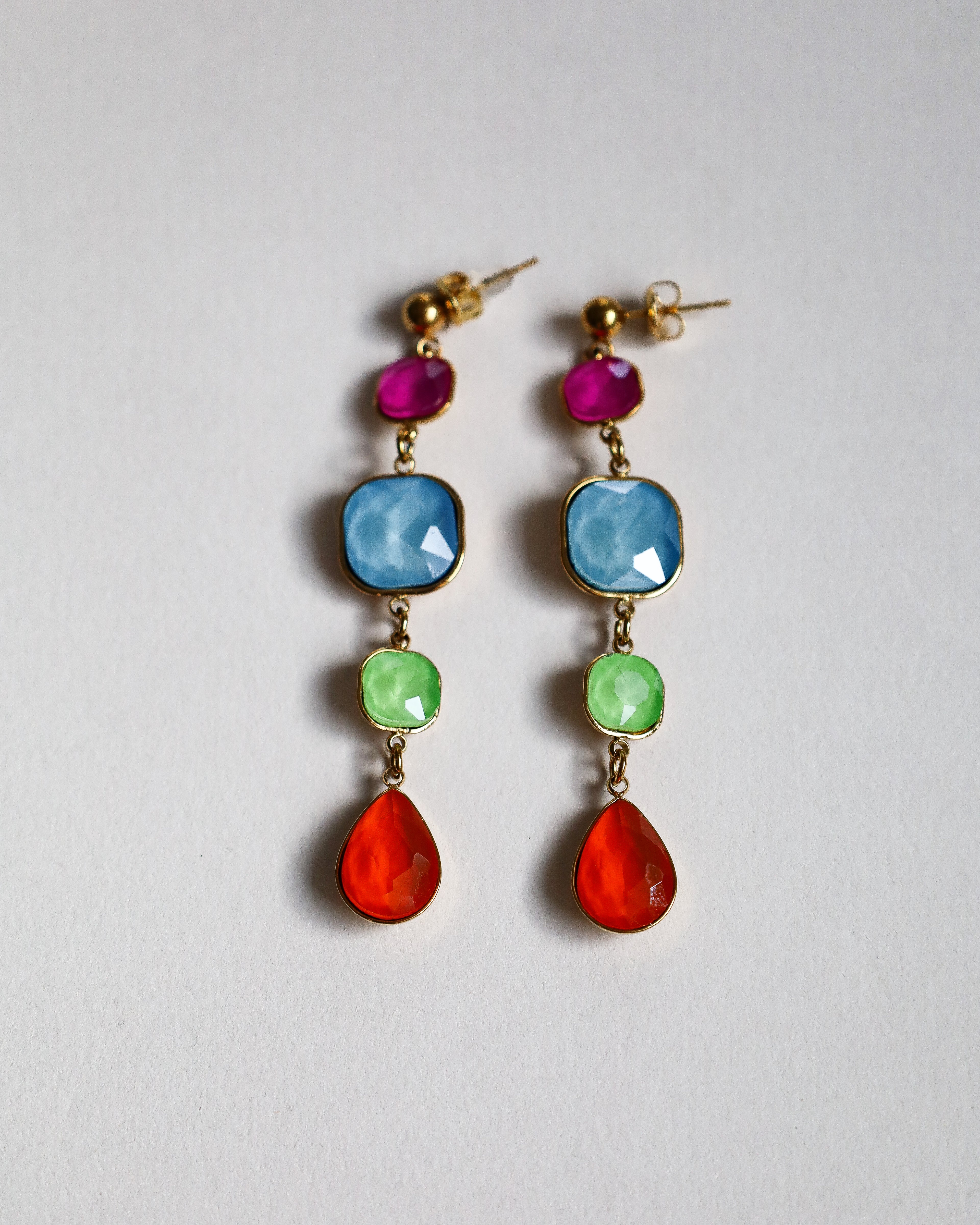 Brincos Color Drop