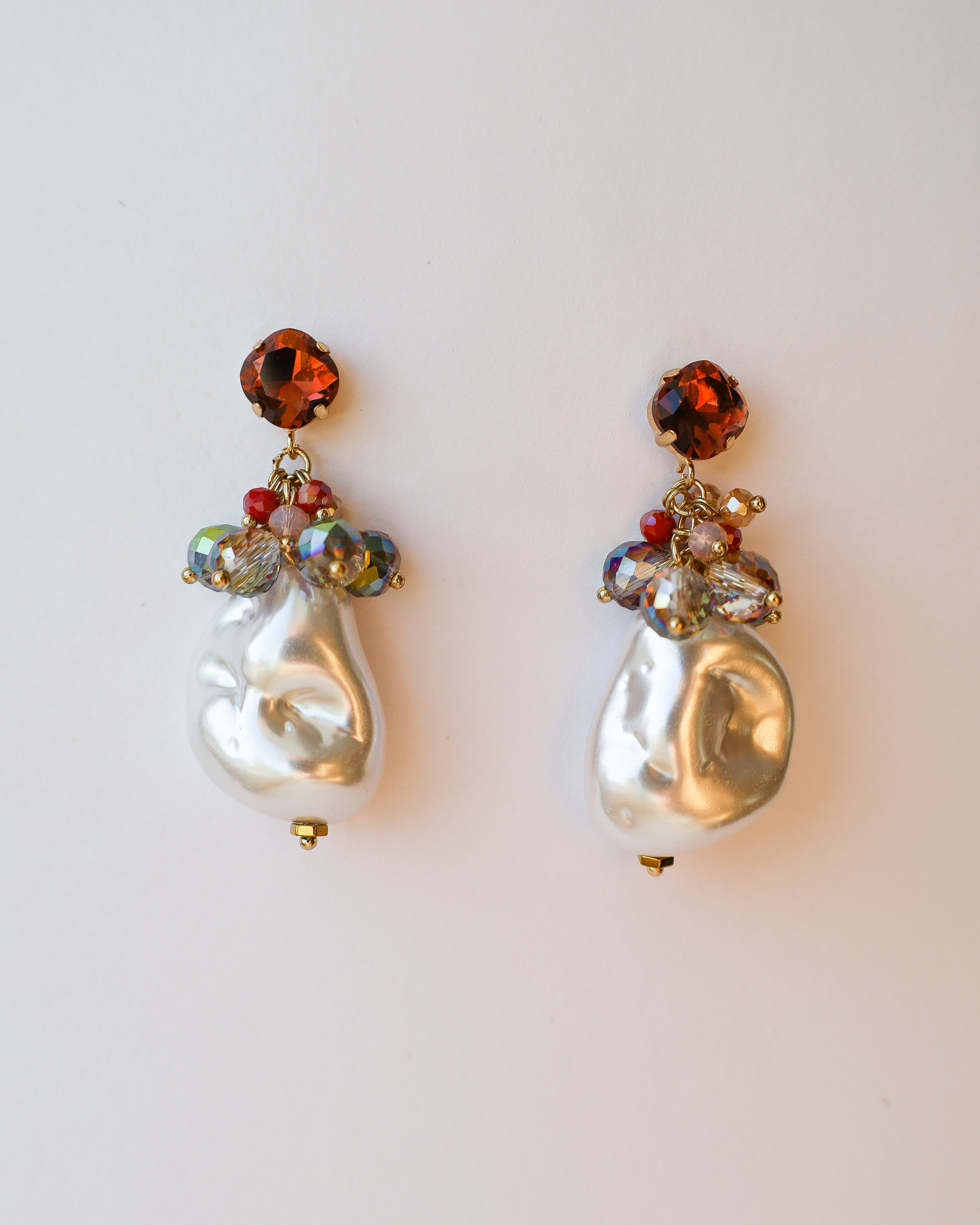 Brincos Pérola Aurora