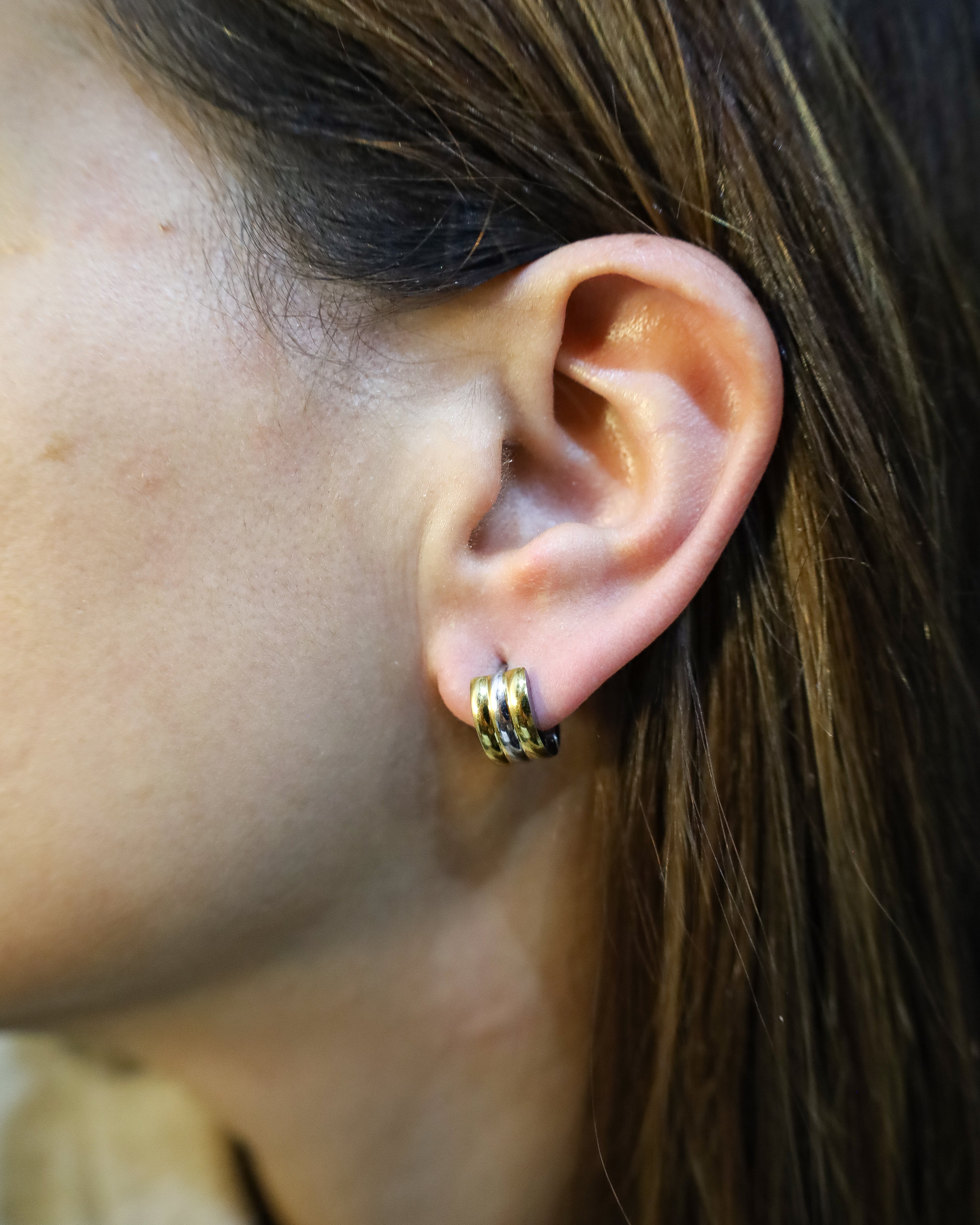 Argolas Tricolor Clássicas