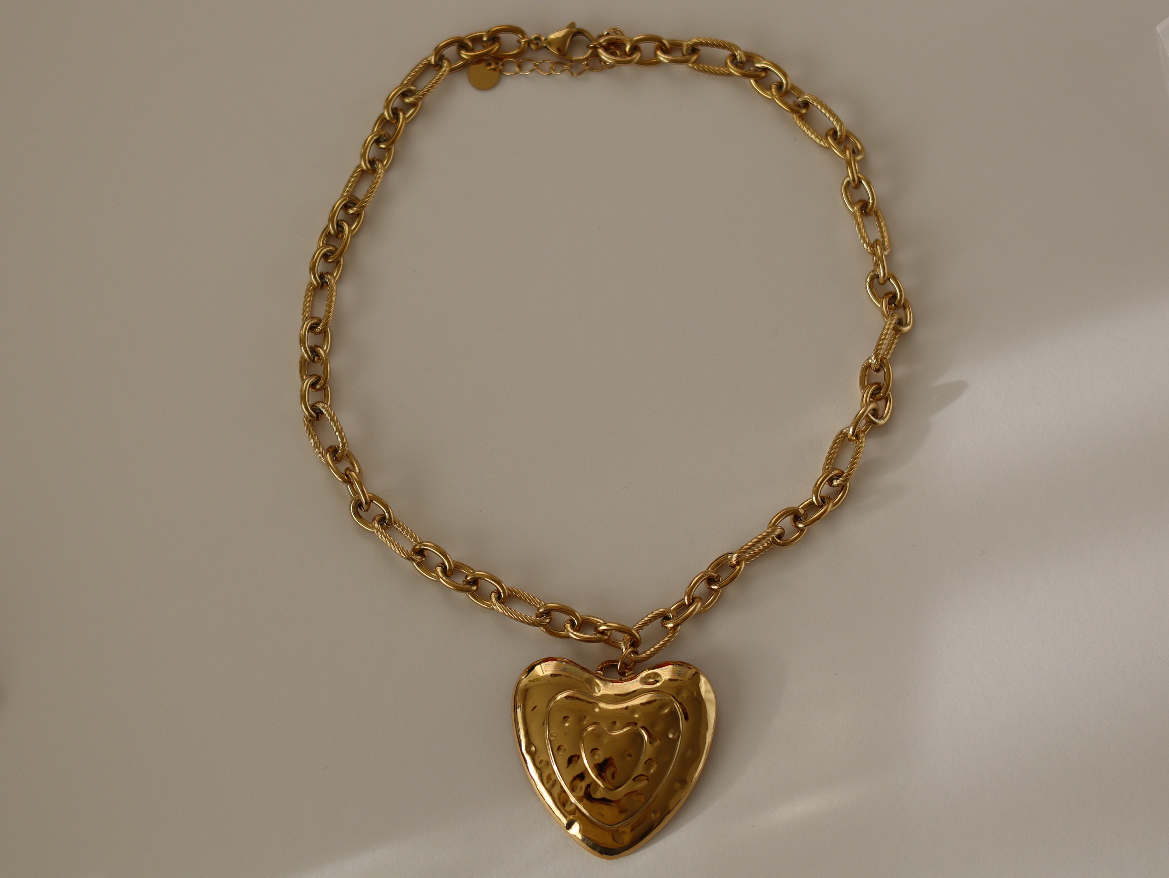 Colar Coração Dourado