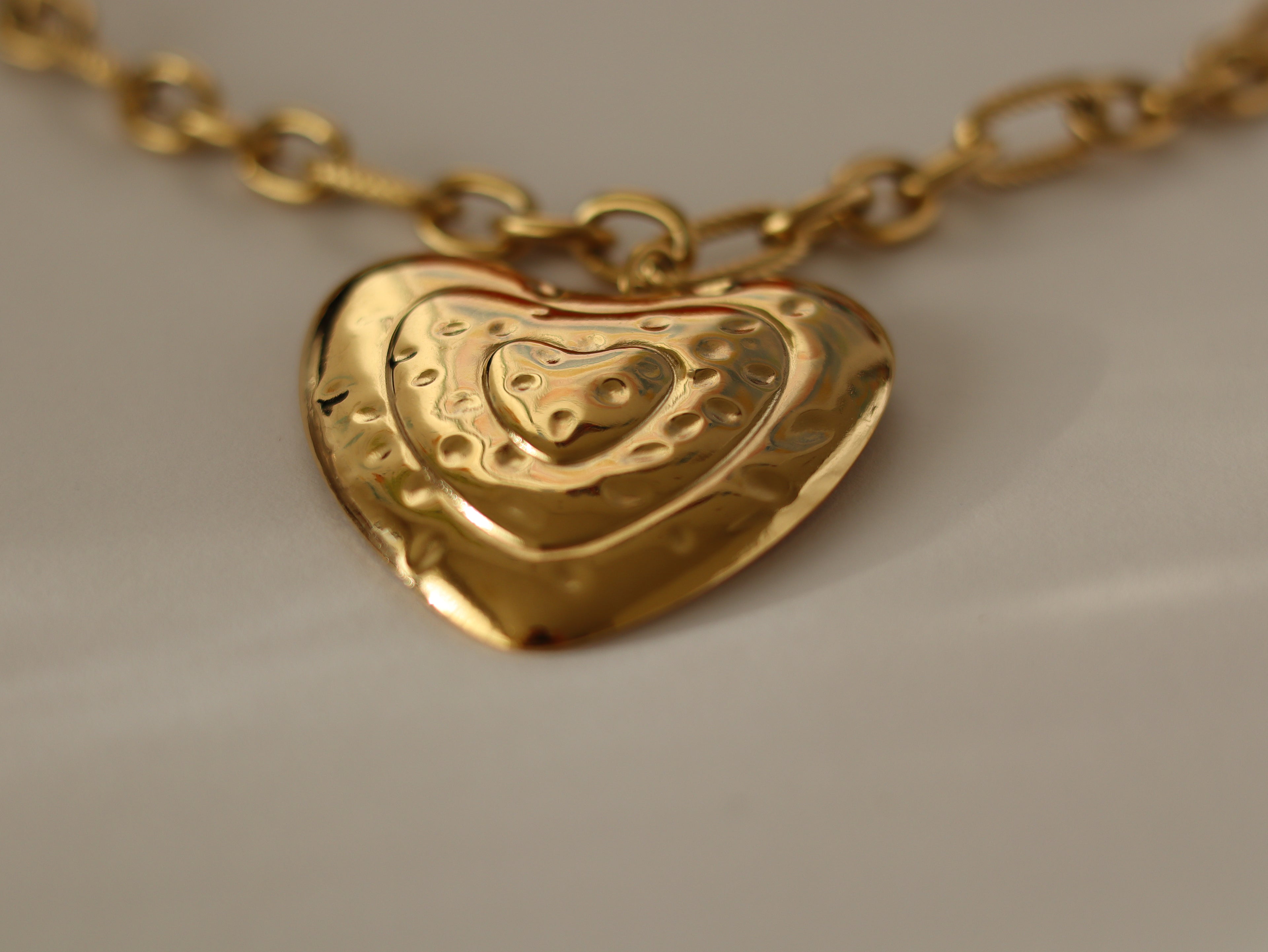 Colar Coração Dourado