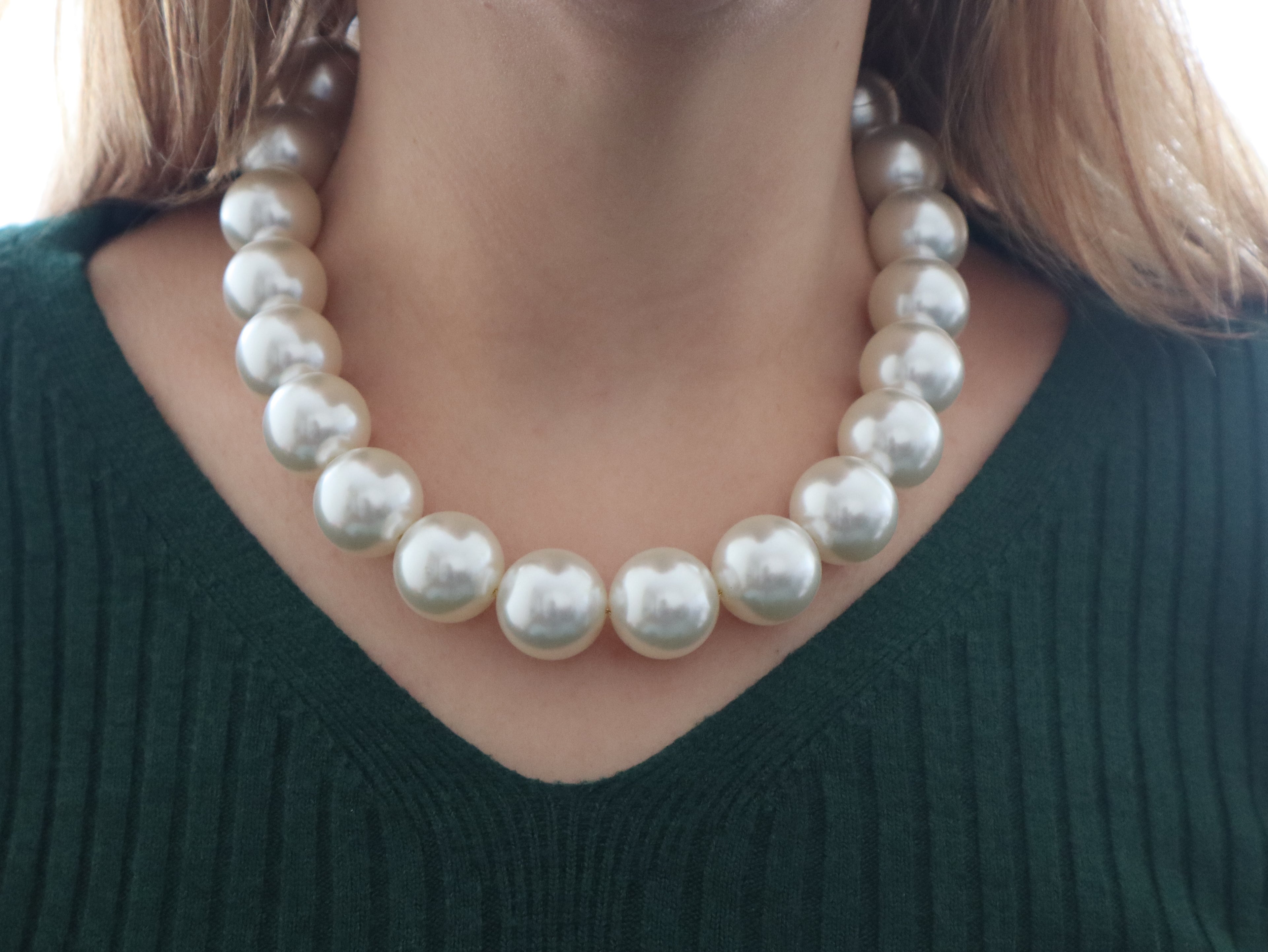 Colar Pérolas Clássicas (médio)