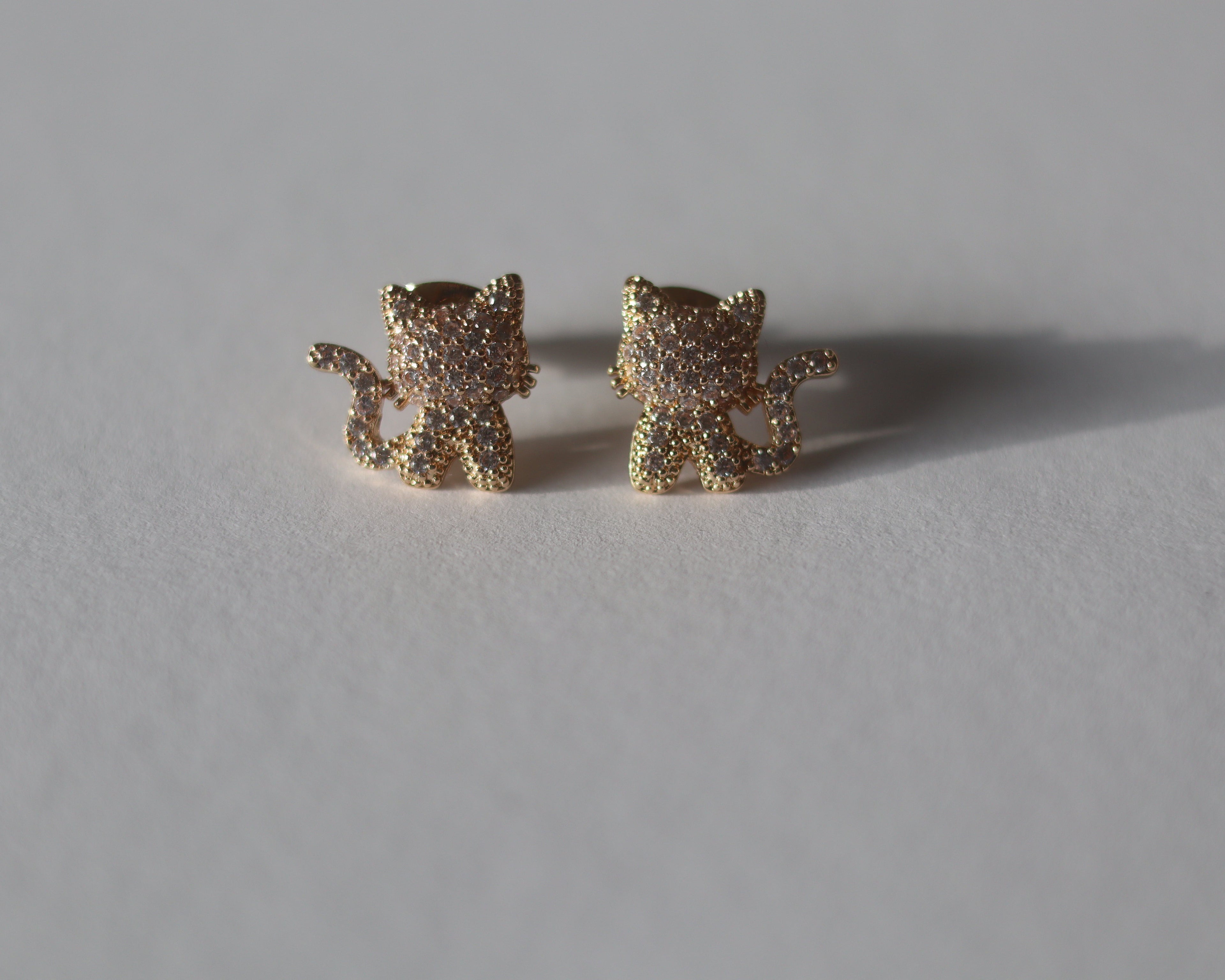 Brincos Gatinha Glam