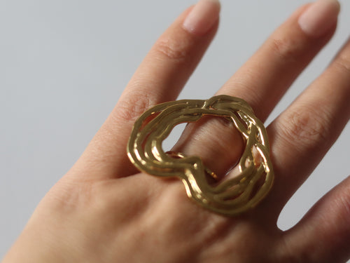 Anel Coração Infinito