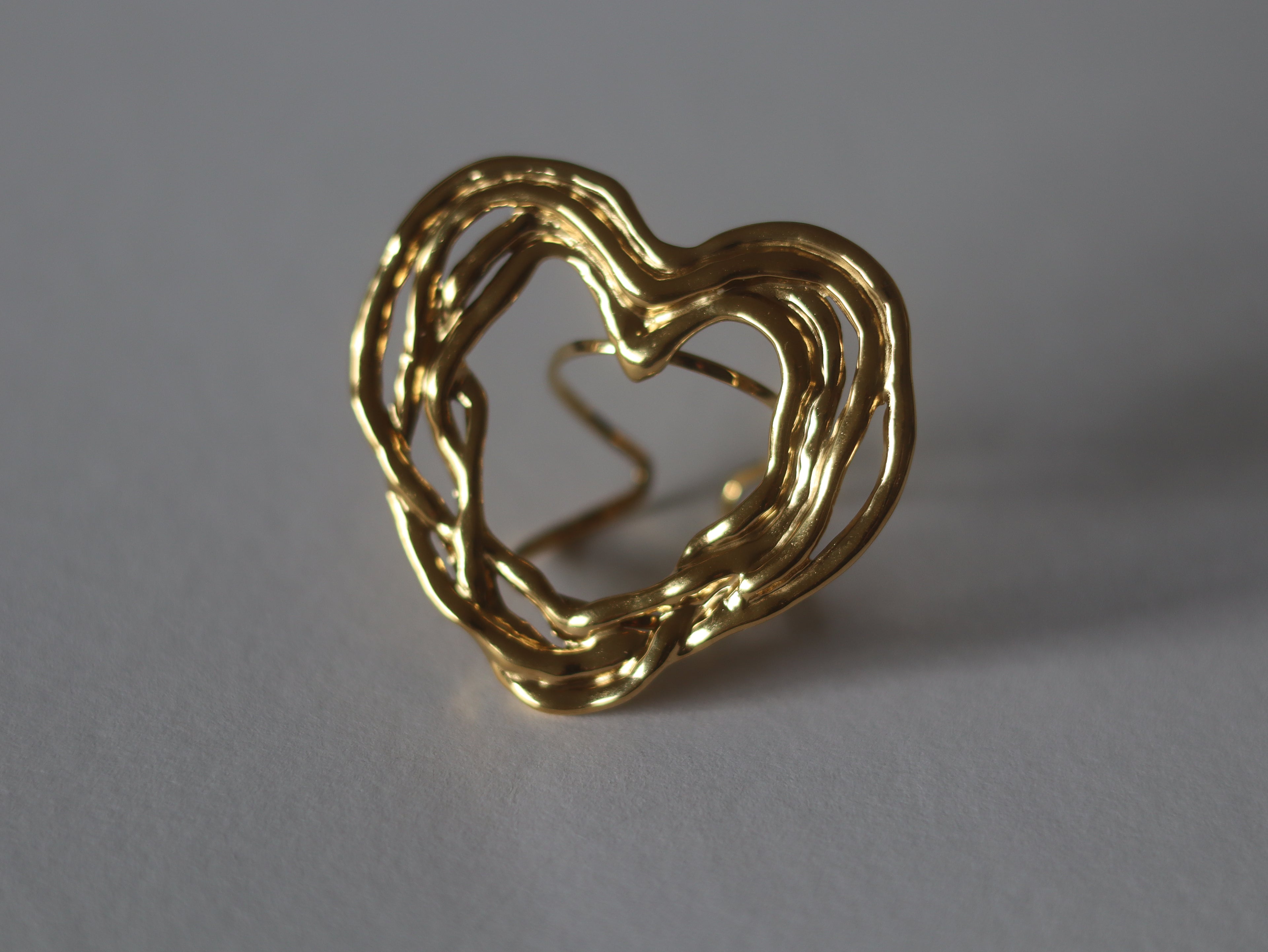 Anel Coração Infinito