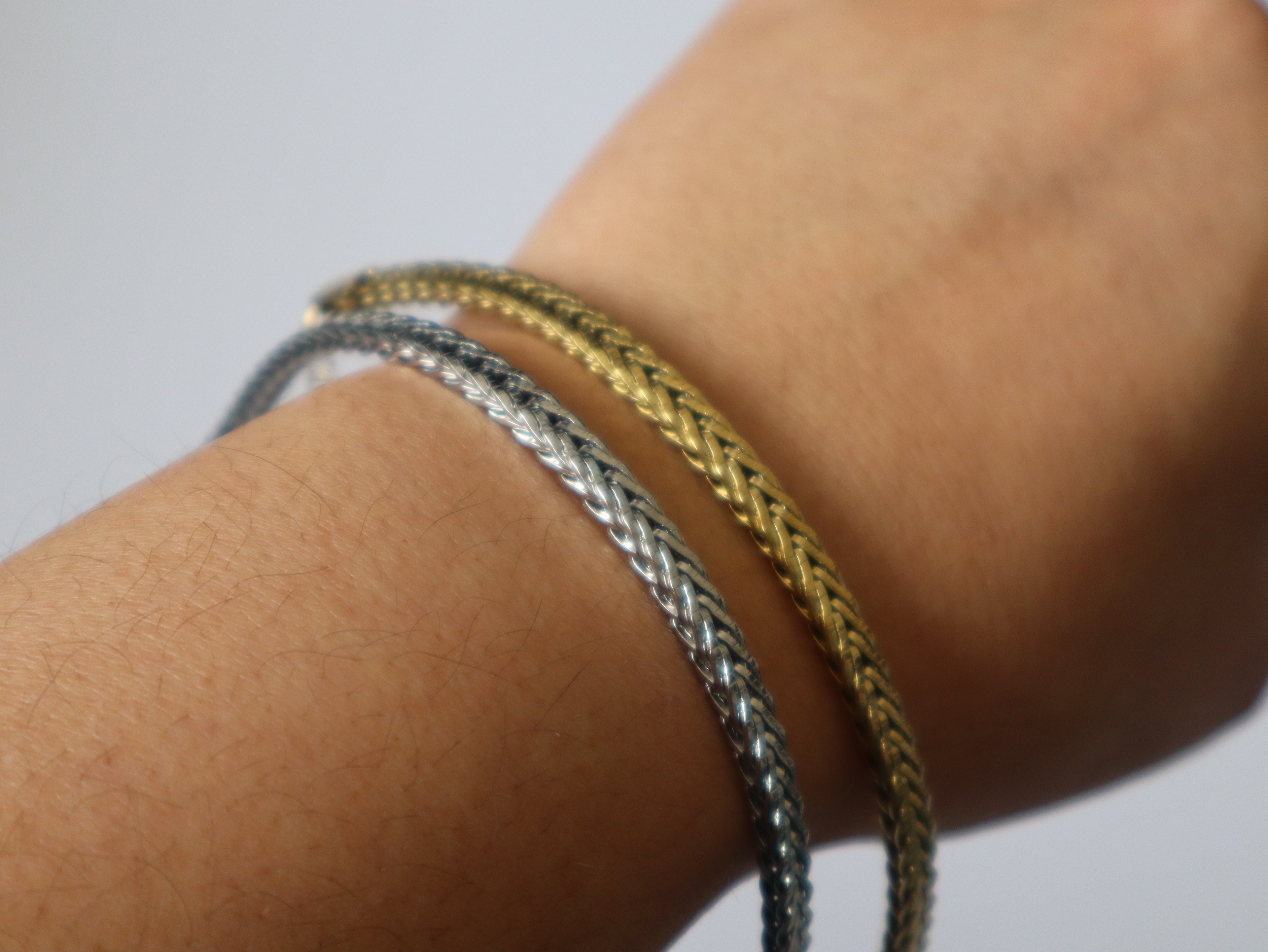 Pulseira Trama Dourada