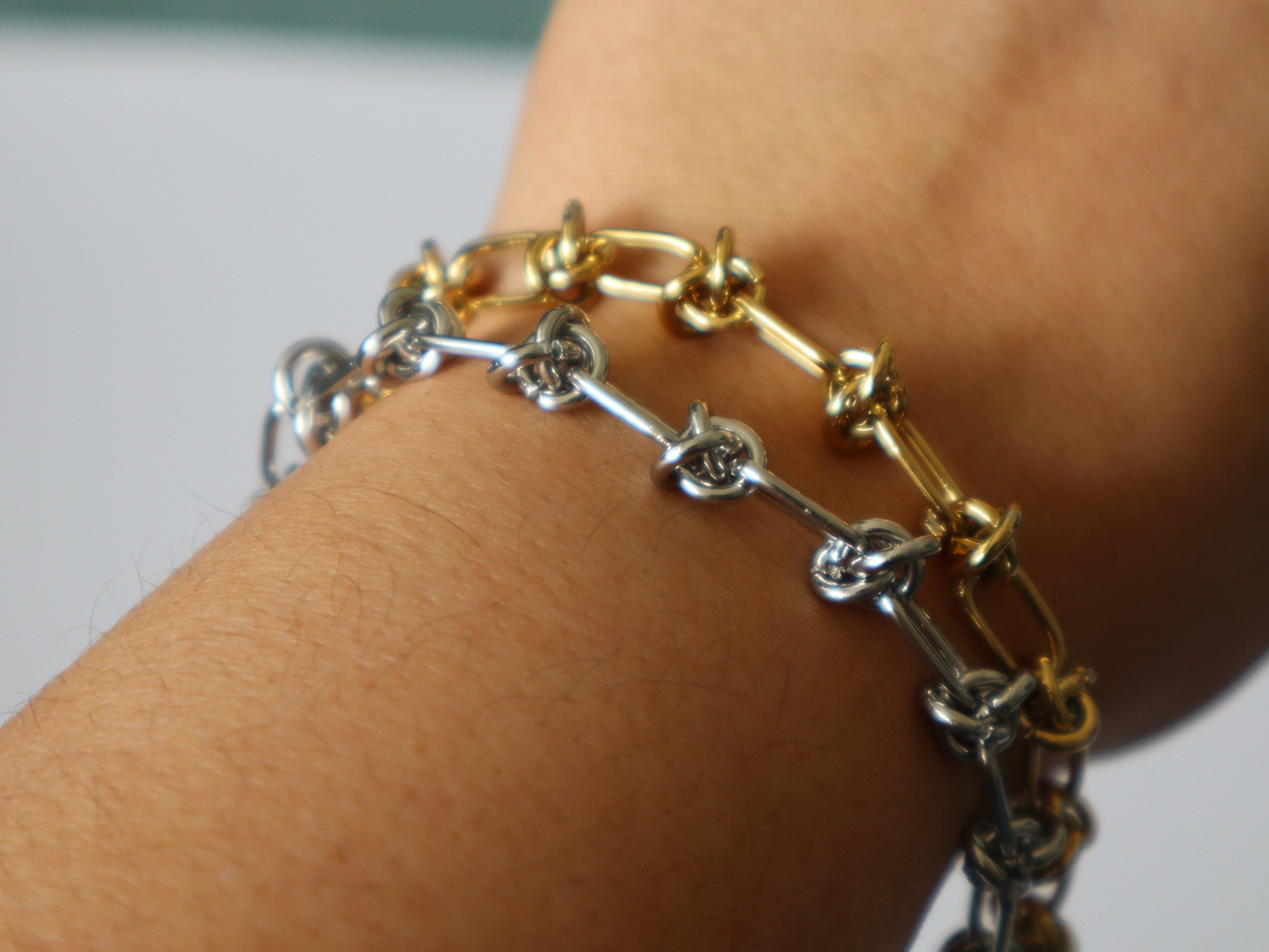 Pulseira Elos Dourados