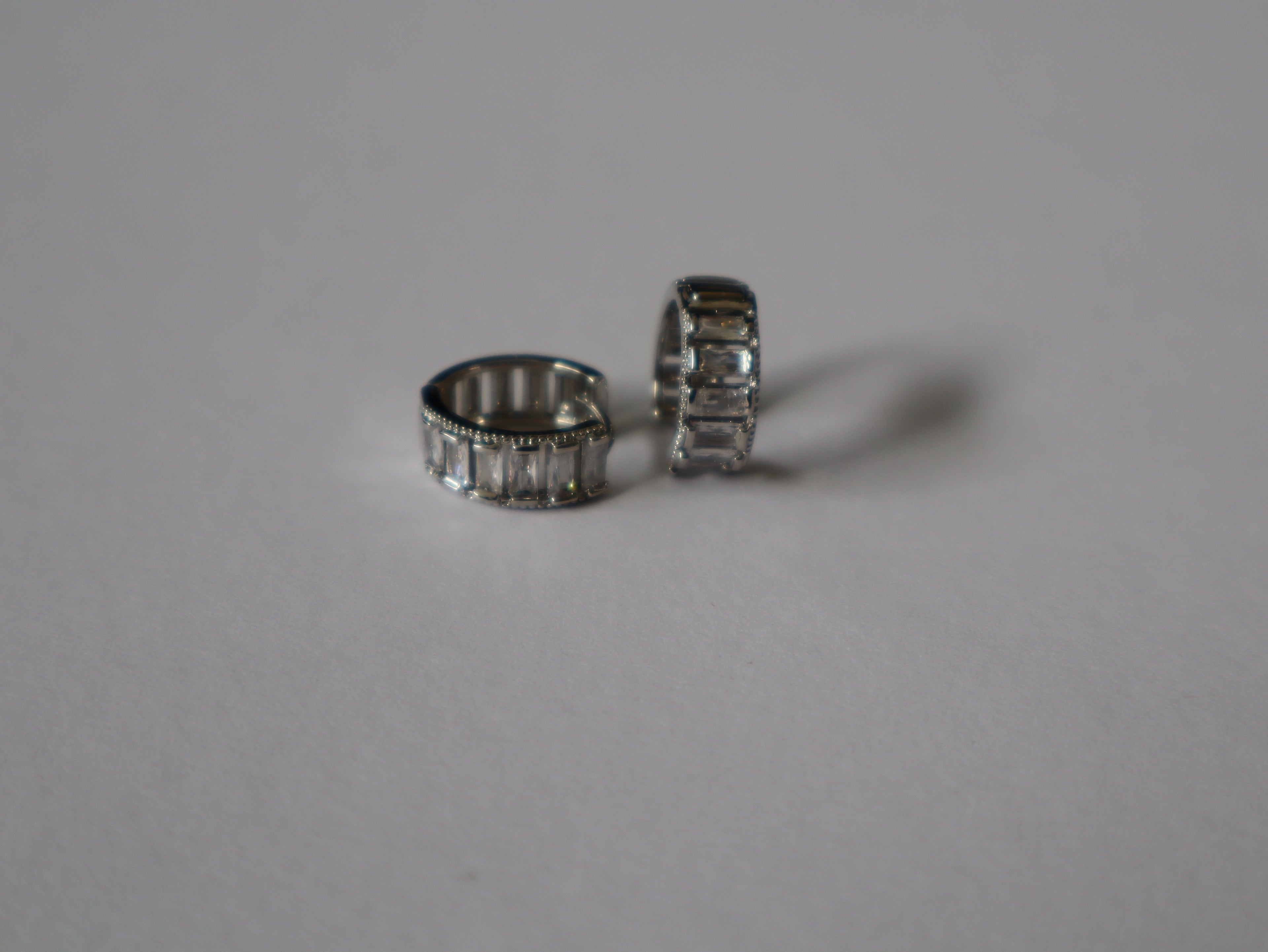 Brincos Argola Crystal