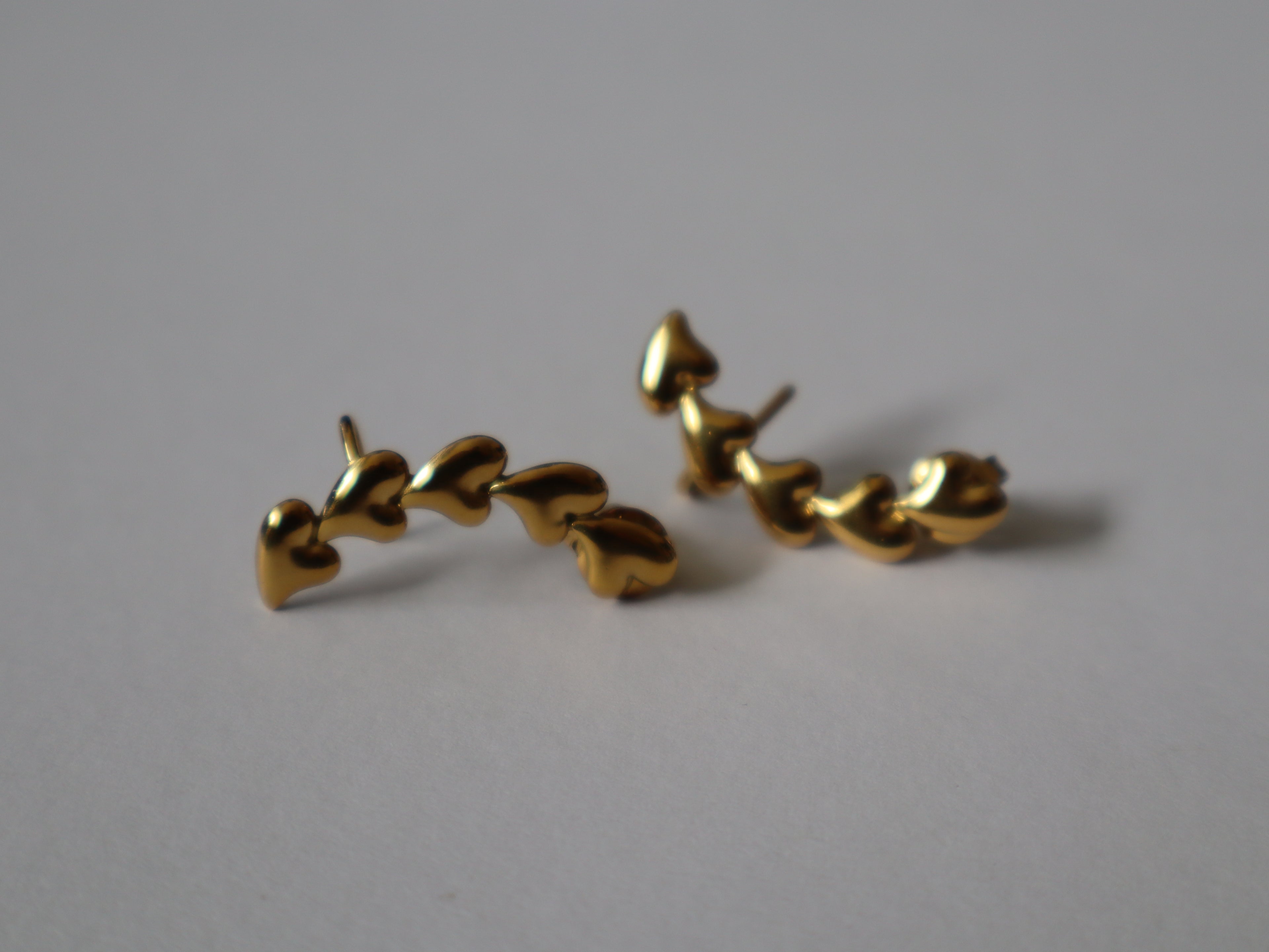 Brincos Cascata de Corações